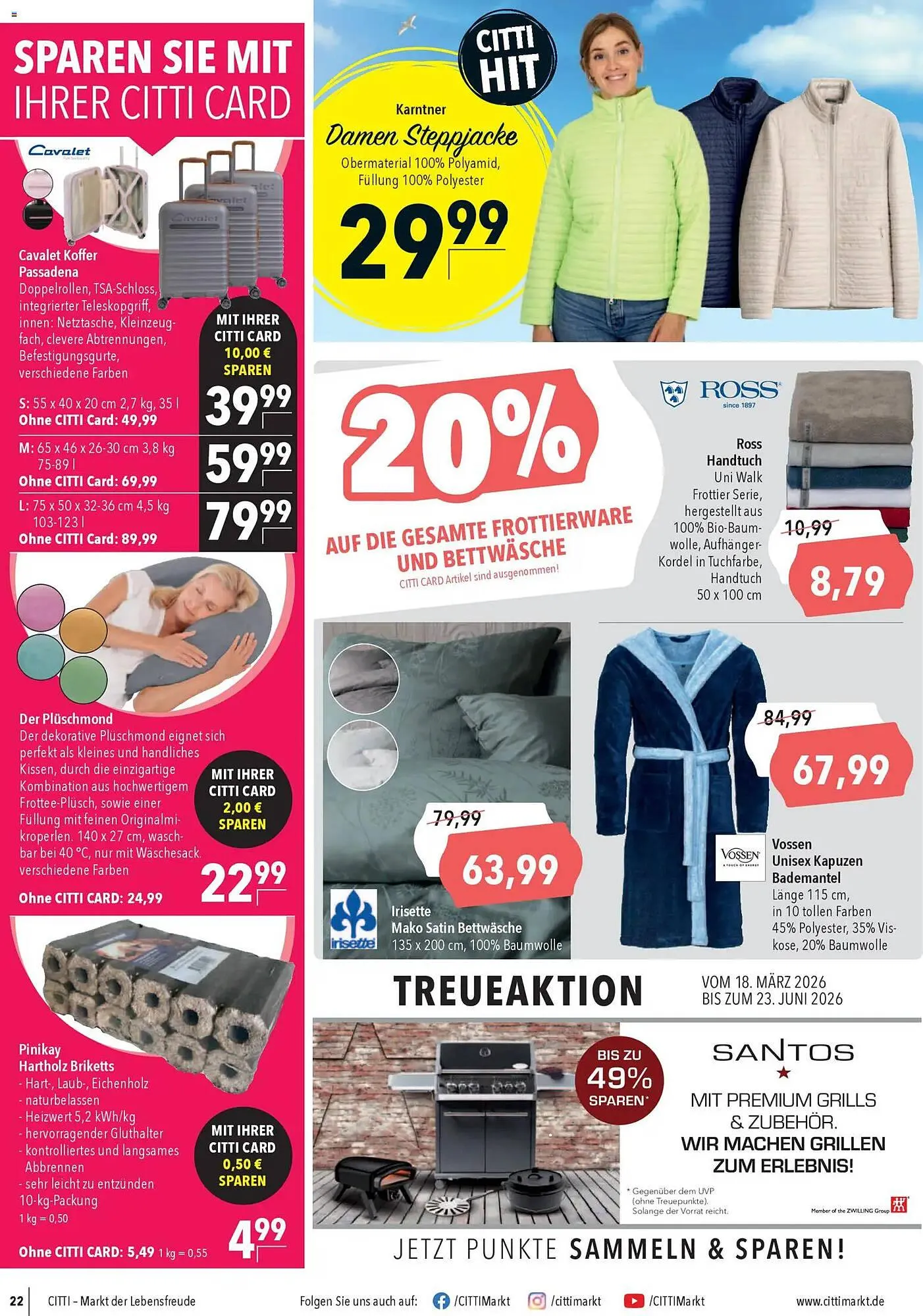 CITTI Markt Prospekt von 18. März bis 24. März 2026 - Prospekt seite 24