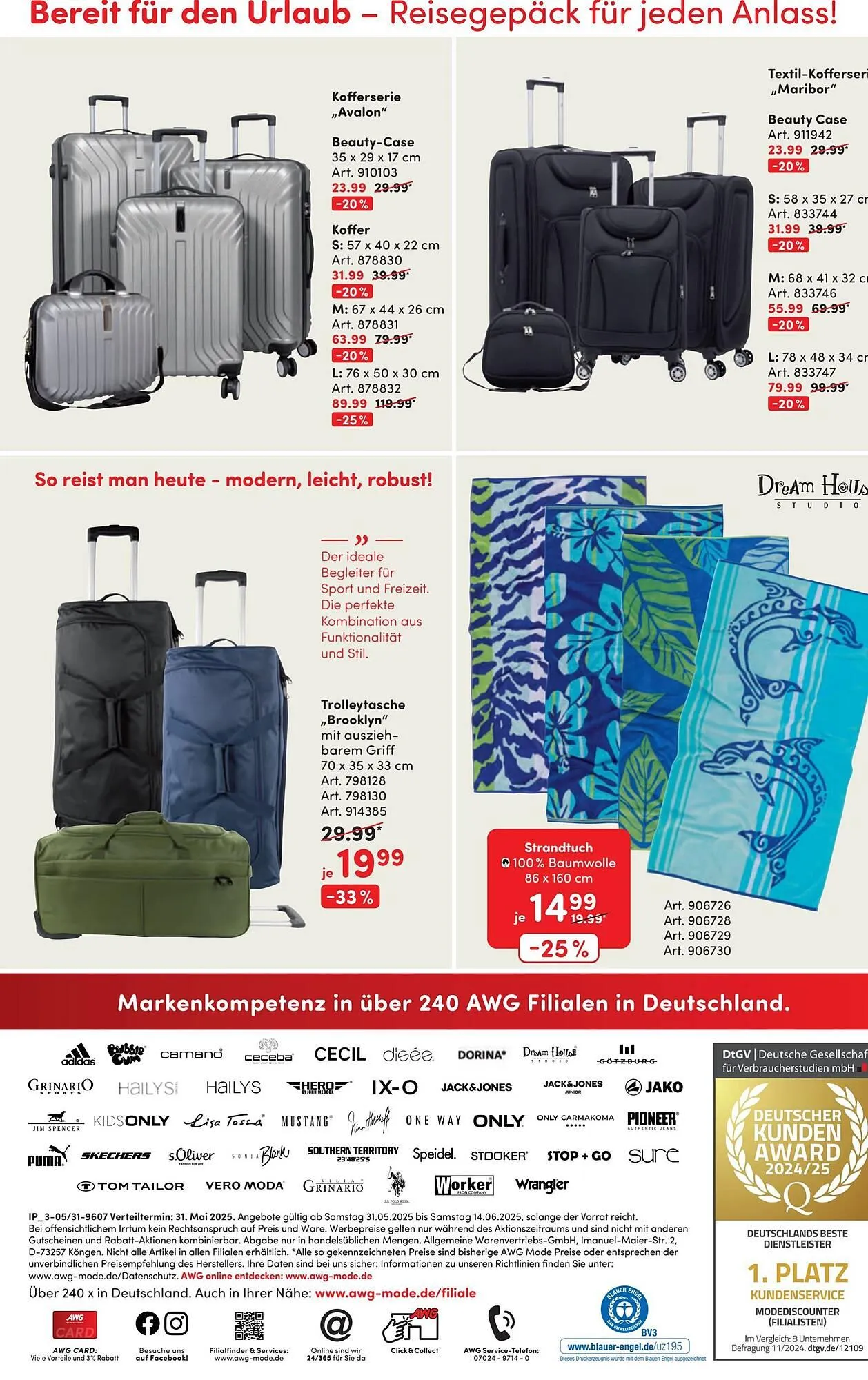 AWG Mode Prospekt von 31. Mai bis 15. Juni 2025 - Prospekt seite 18