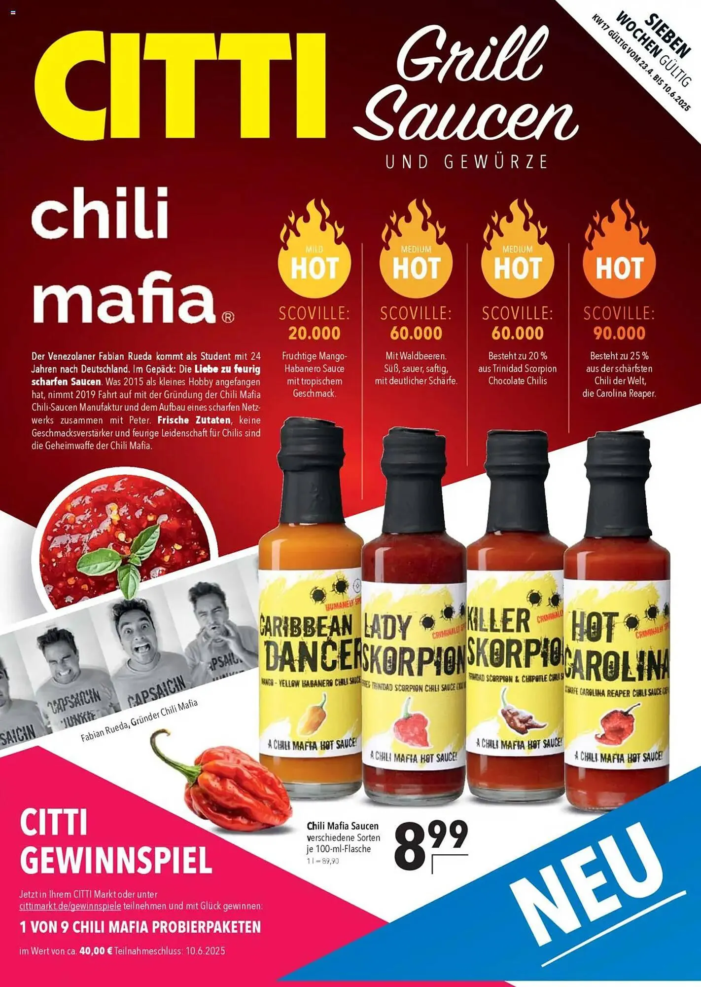 CITTI Markt Prospekt von 23. April bis 10. Juni 2025 - Prospekt seite 1