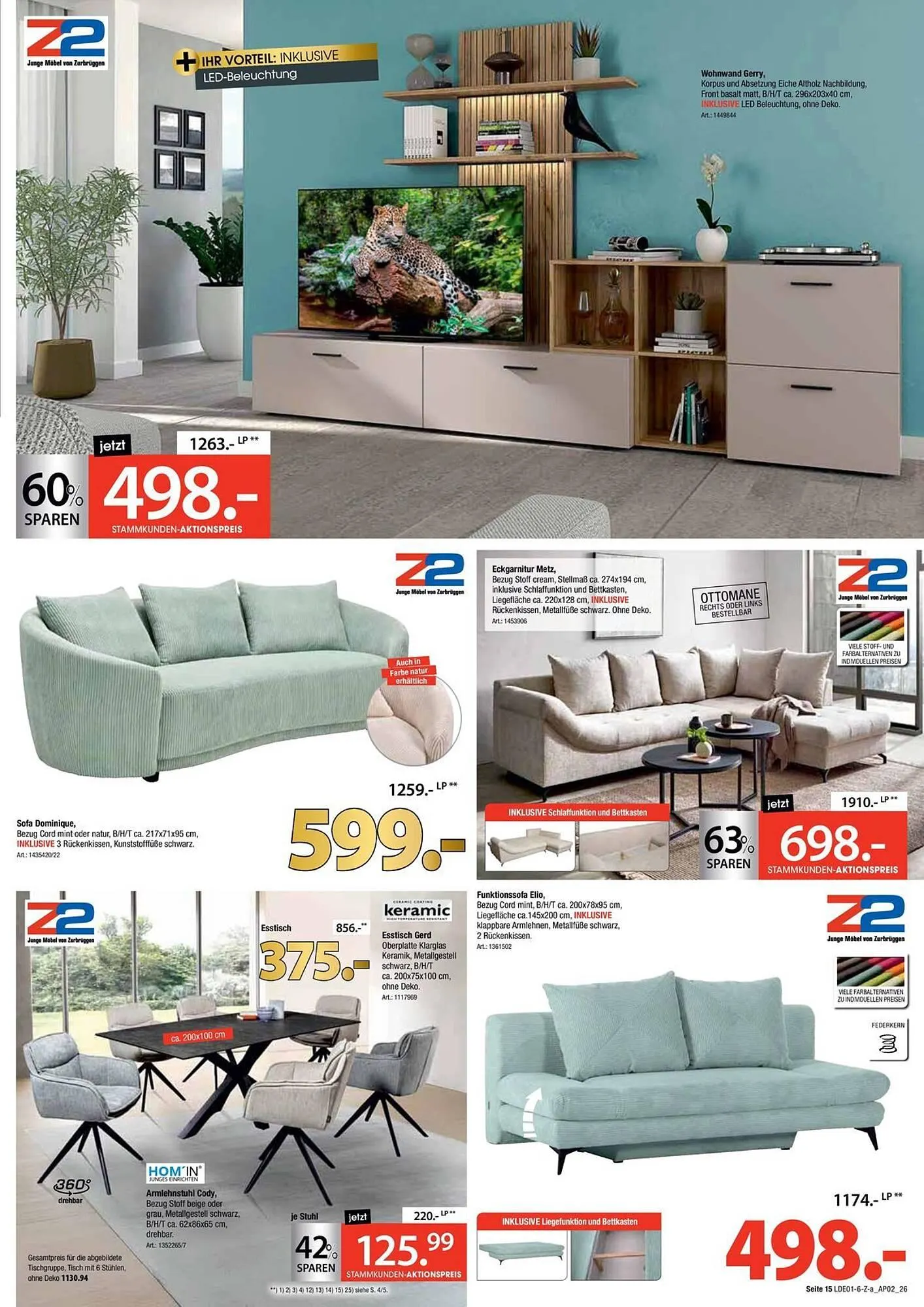 Zurbrüggen Prospekt von 20. Januar bis 26. Januar 2026 - Prospekt seite 15