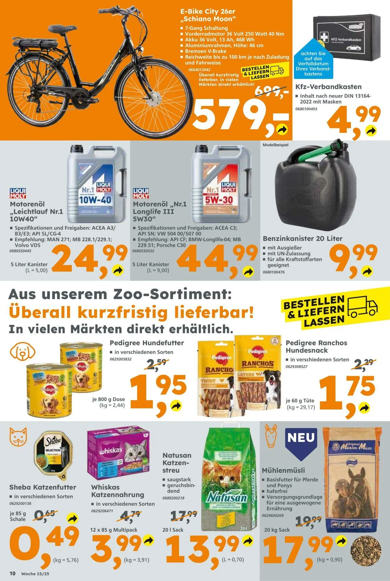 Globus Baumarkt Aktueller Prospekt von 6. April bis 12. April 2025 - Prospekt seite 10