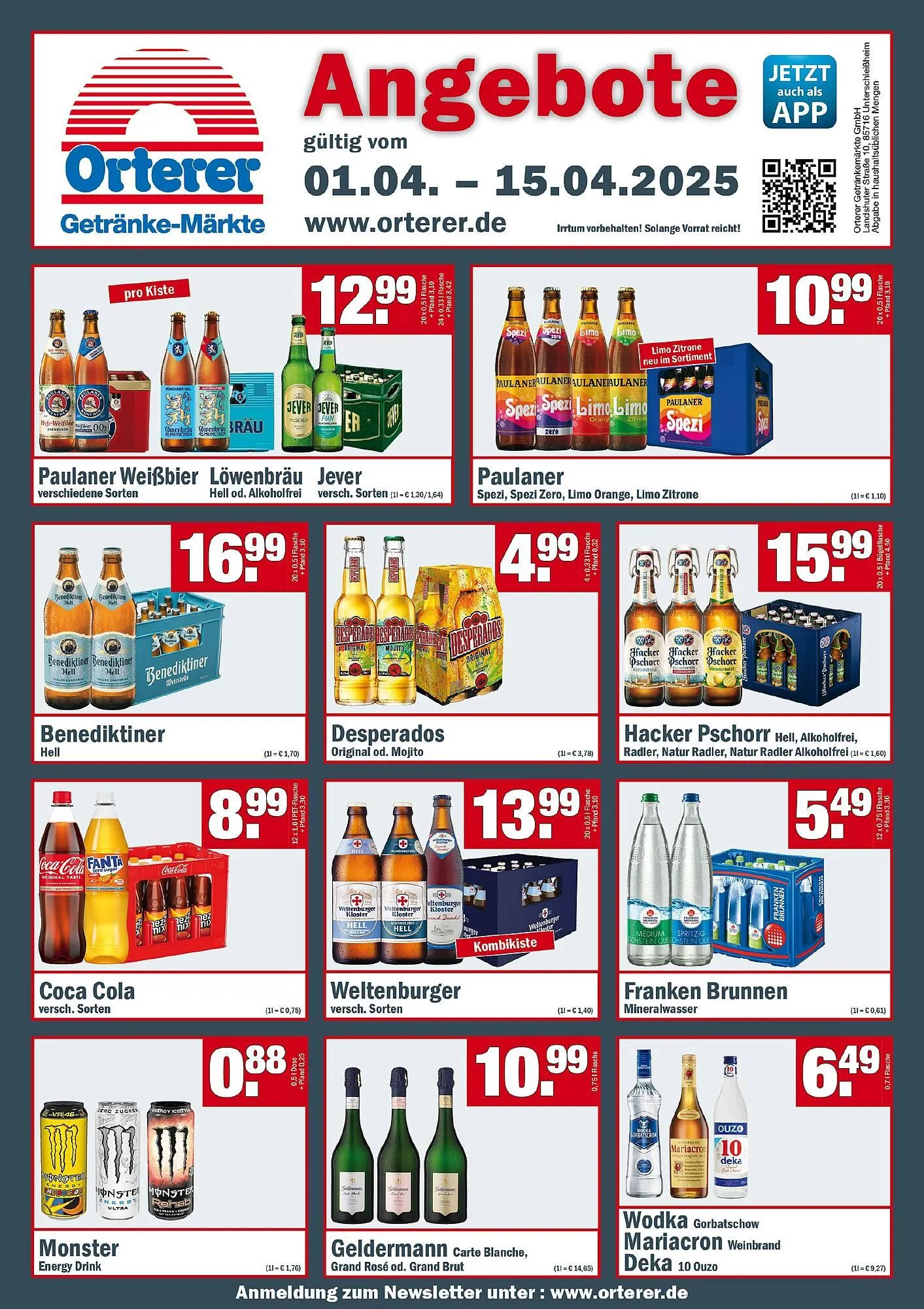 Sobi Getränkemarkt Prospekt - 1