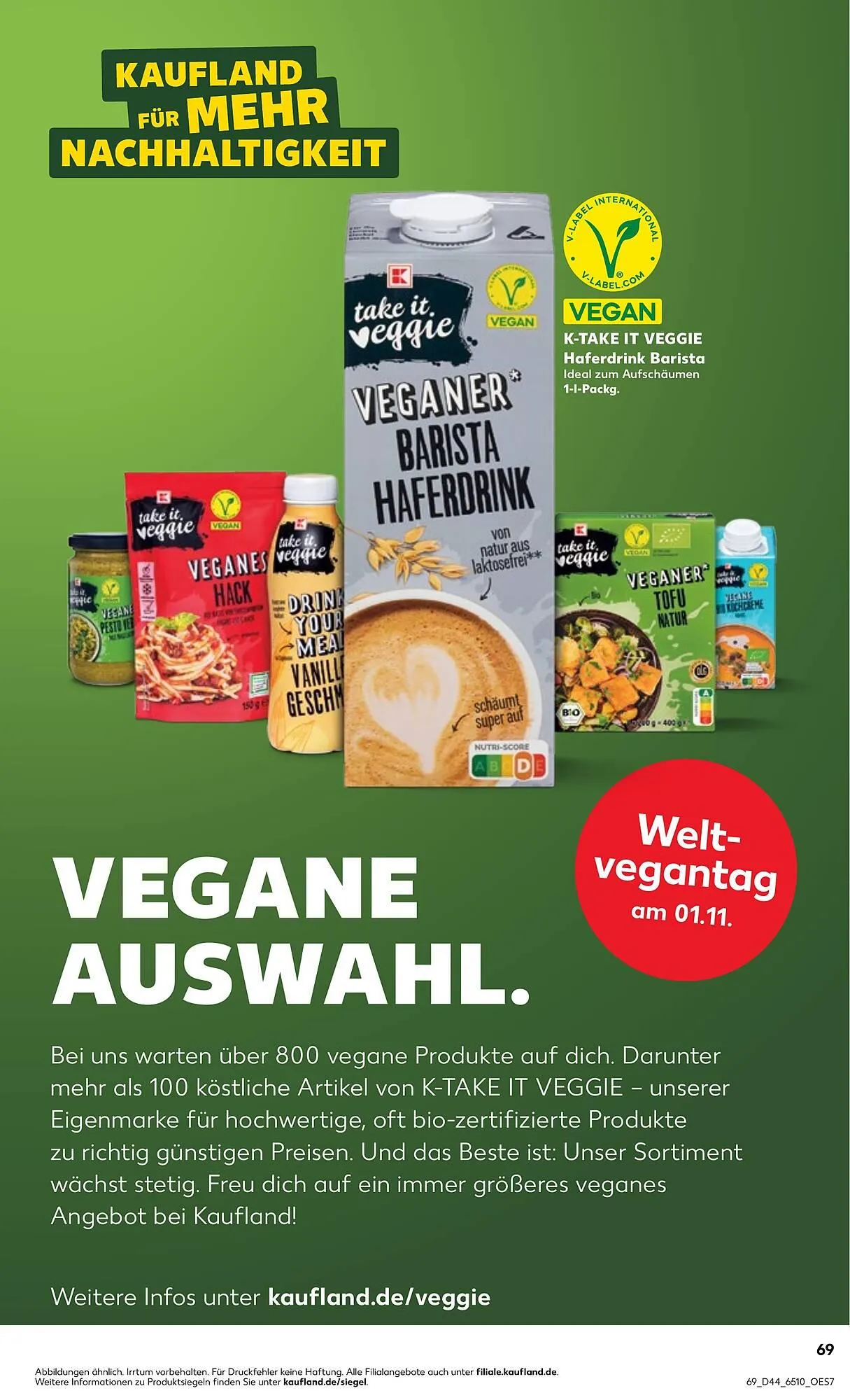 Kaufland Prospekt von 30. Oktober bis 5. November 2025 - Prospekt seite 69