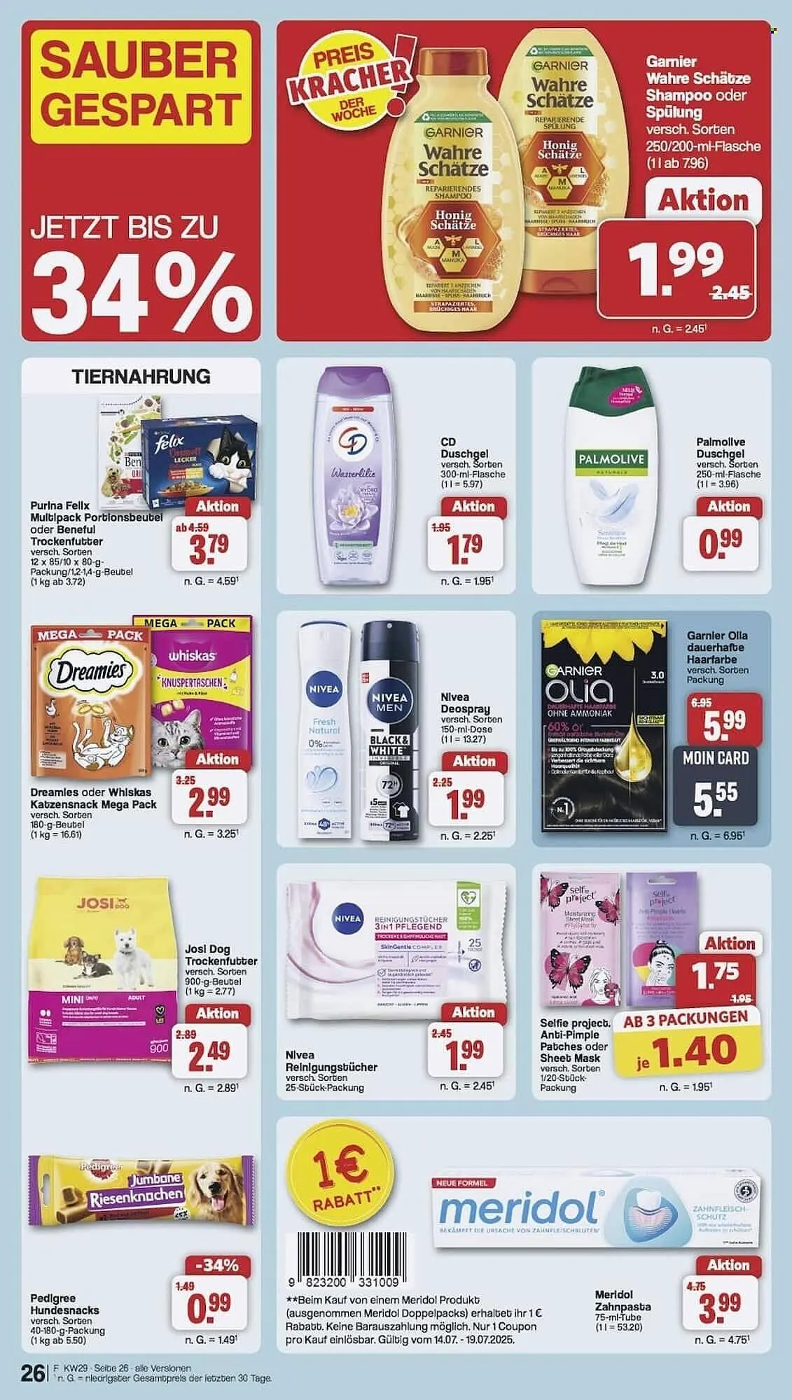 Famila Nord Ost Prospekt von 14. Juli bis 19. Juli 2025 - Prospekt seite 26