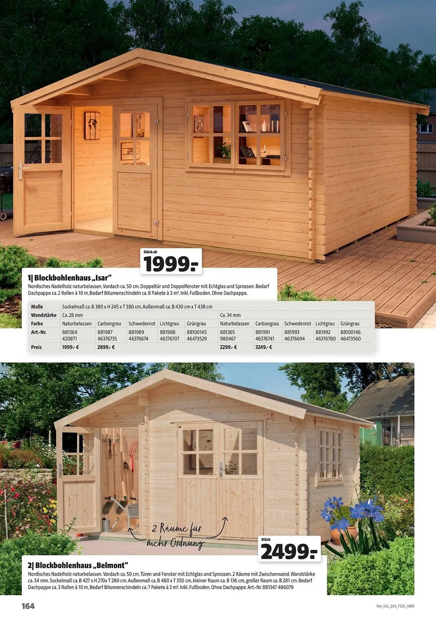 Hagebau Prospekt von 19. September bis 31. Dezember 2025 - Prospekt seite 164