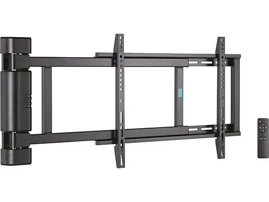 ISY ITV-800 Elektrische TV-Wandhalterung, max. 75 Zoll, Neigbar, Schwenkbar, Schwarz