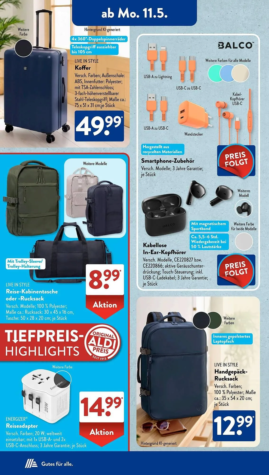 Aldi Süd Prospekt von 11. Mai bis 17. Mai 2026 - Prospekt seite 2