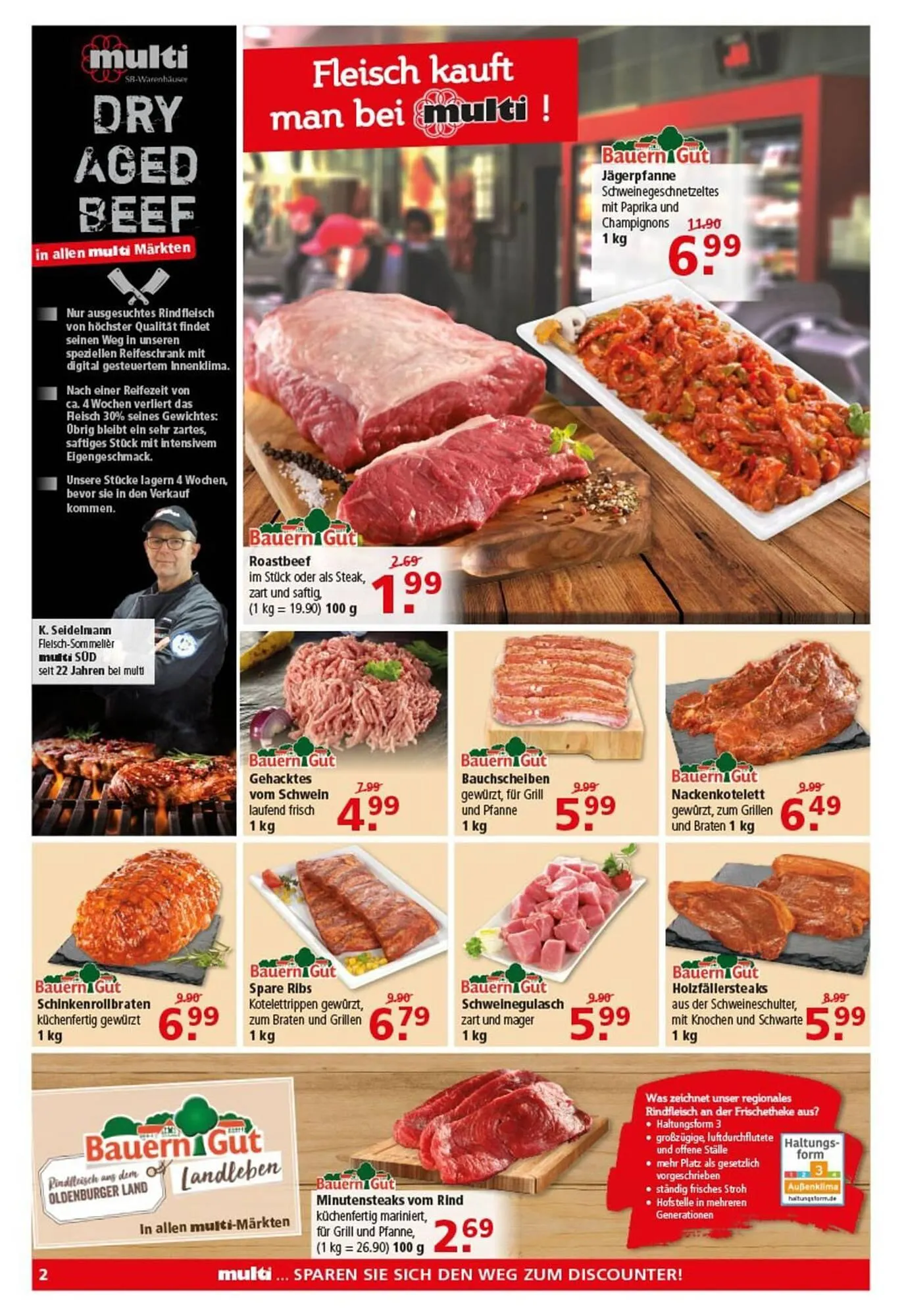 Multi Markt Prospekt von 23. April bis 26. April 2025 - Prospekt seite 2