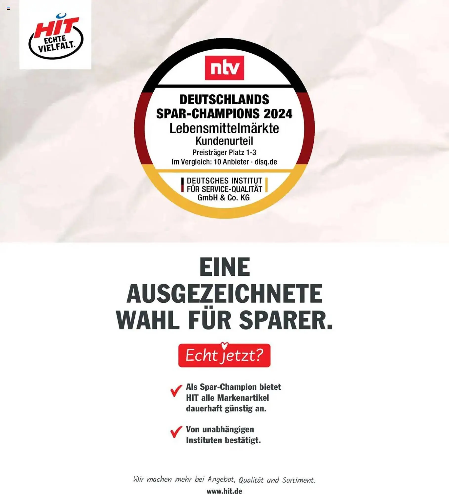 Hit Prospekt von 16. Juni bis 21. Juni 2025 - Prospekt seite 17