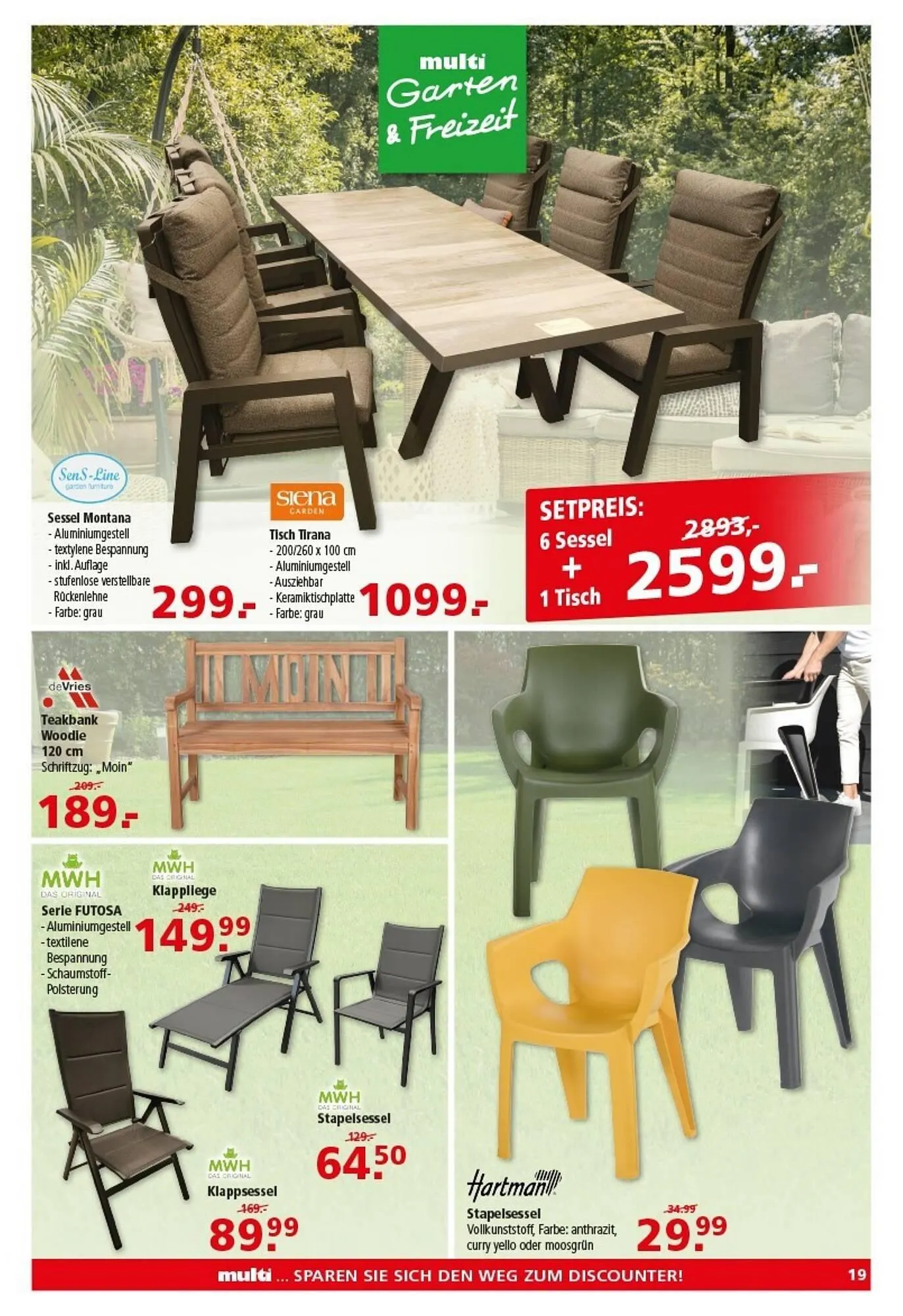 Multi Markt Prospekt von 30. März bis 4. April 2026 - Prospekt seite 19