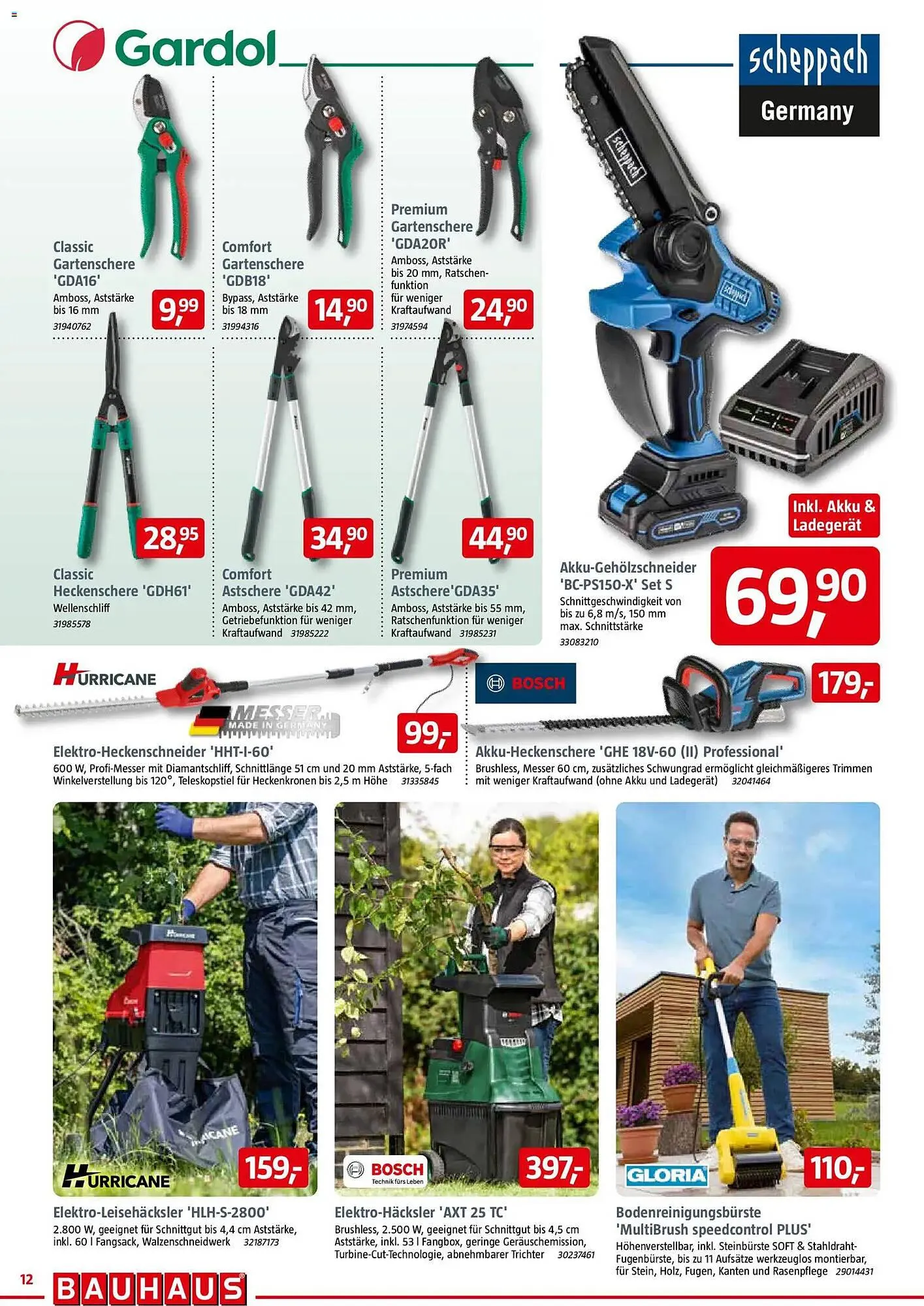 Bauhaus Prospekt von 28. Februar bis 28. März 2026 - Prospekt seite 12