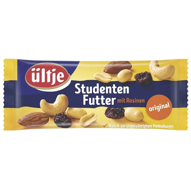 Ültje Studentenfutter Original mit Rosinen 20 x 50g (1kg)