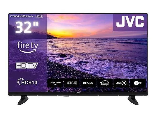 JVC LT-32VRH3555 LED TV (Flat, 32 Zoll / 80 cm, HD-ready, SMART TV)