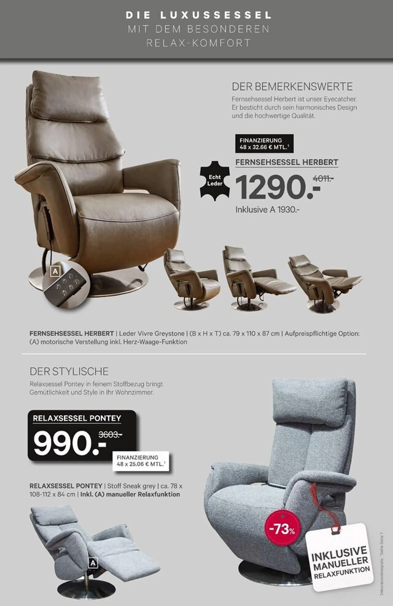 Kabs Polsterwelt Prospekt von 11. April bis 1. Mai 2025 - Prospekt seite 35