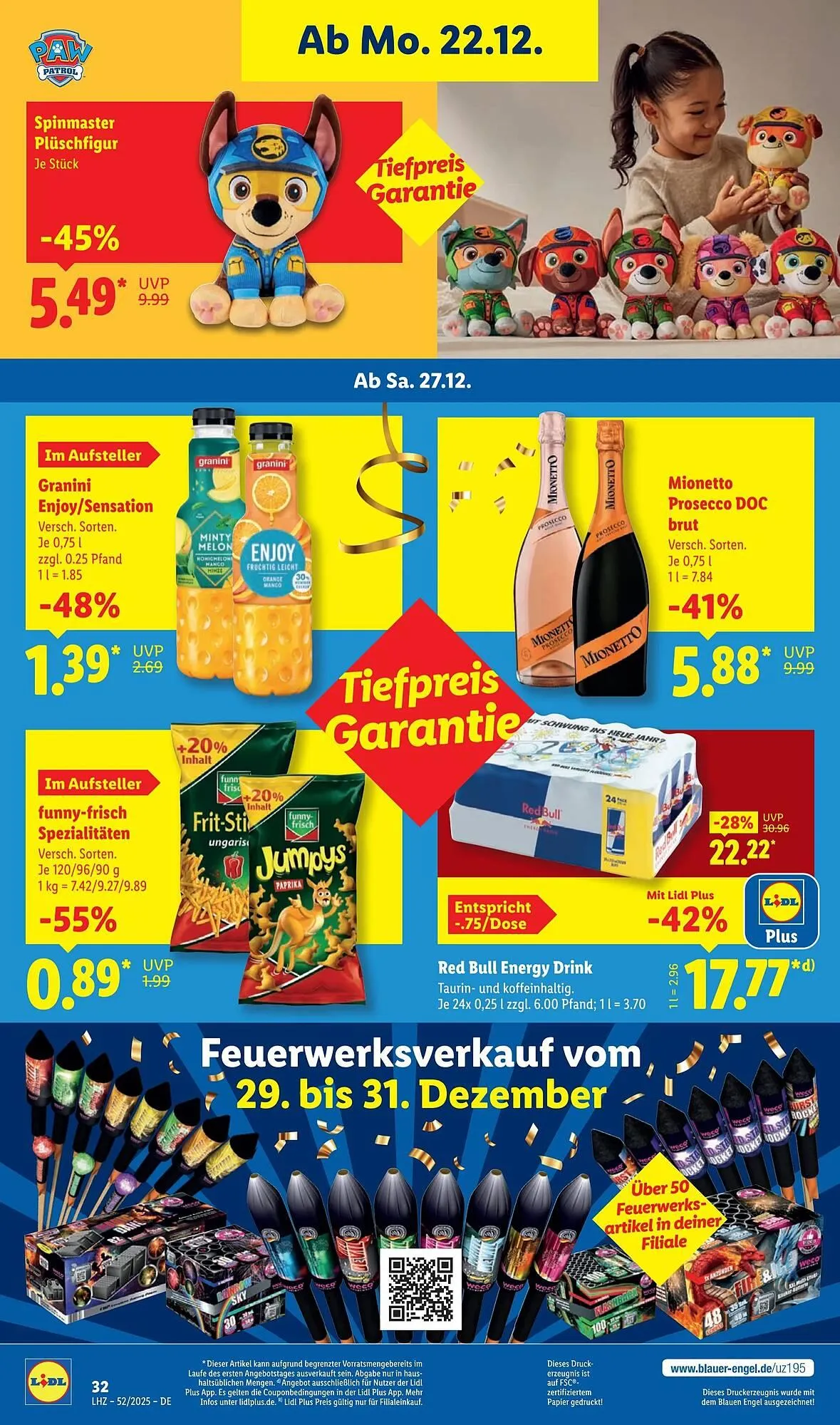 Lidl Prospekt von 22. Dezember bis 28. Dezember 2025 - Prospekt seite 52