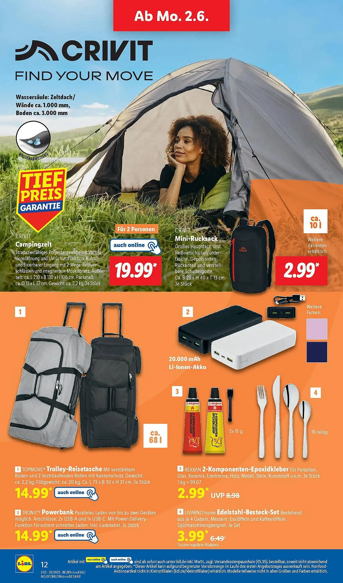 Lidl Prospekt von 1. Juni bis 7. Juni 2025 - Prospekt seite 22