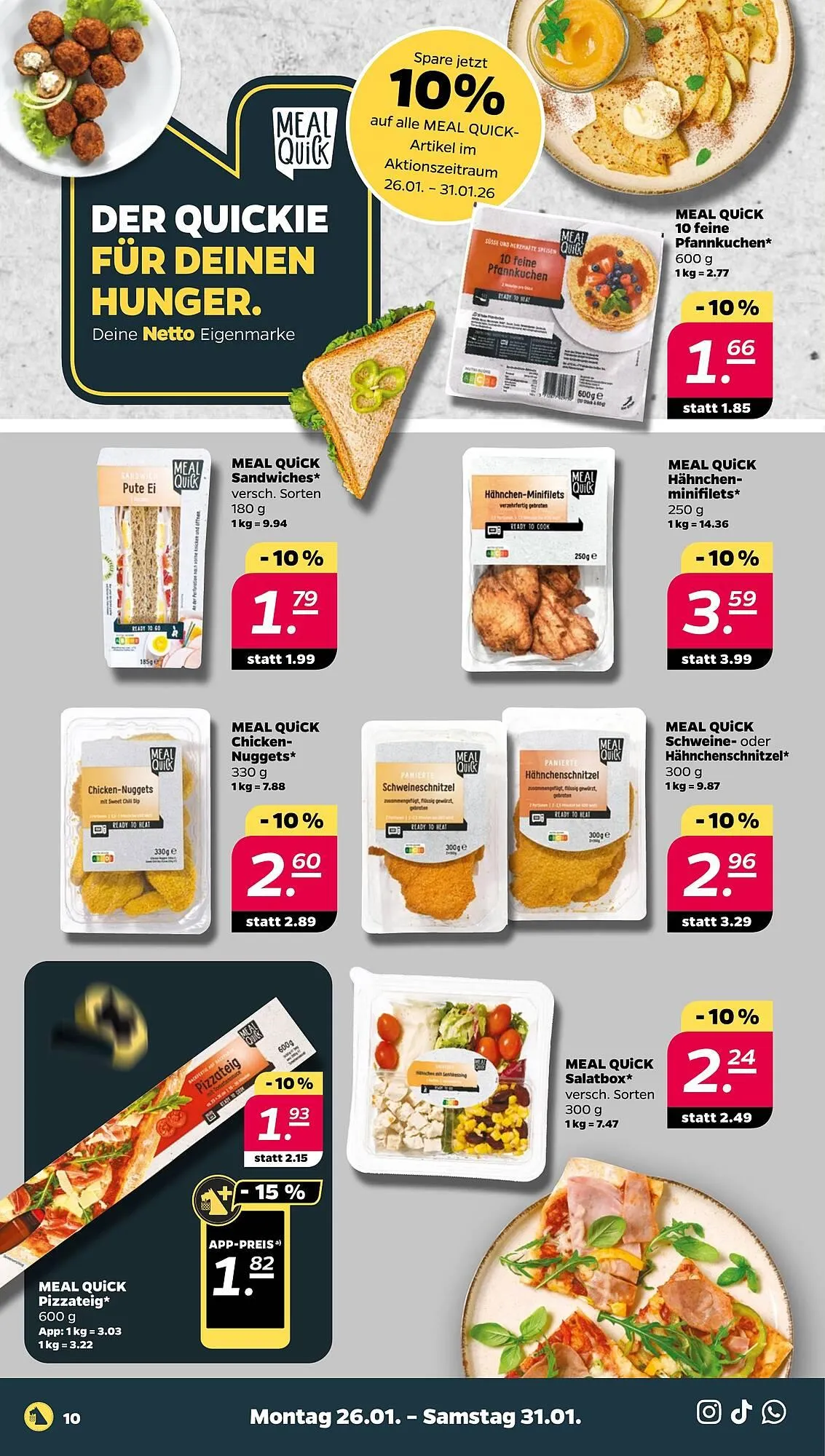 NETTO Prospekt von 26. Januar bis 31. Januar 2026 - Prospekt seite 10