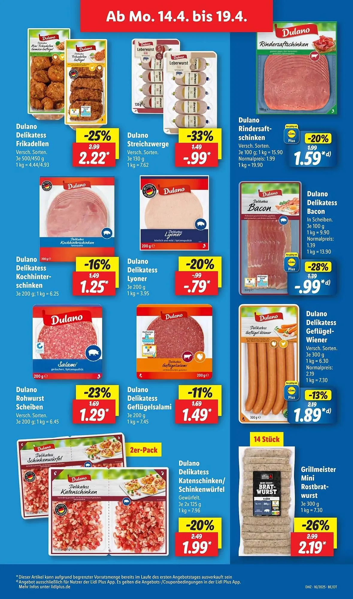 Lidl Prospekt von 14. April bis 20. April 2025 - Prospekt seite 15