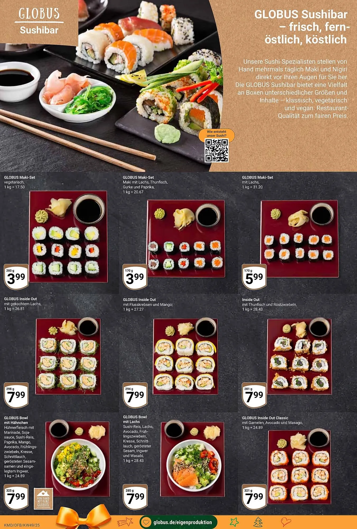 Globus Prospekt von 1. Dezember bis 6. Dezember 2025 - Prospekt seite 17