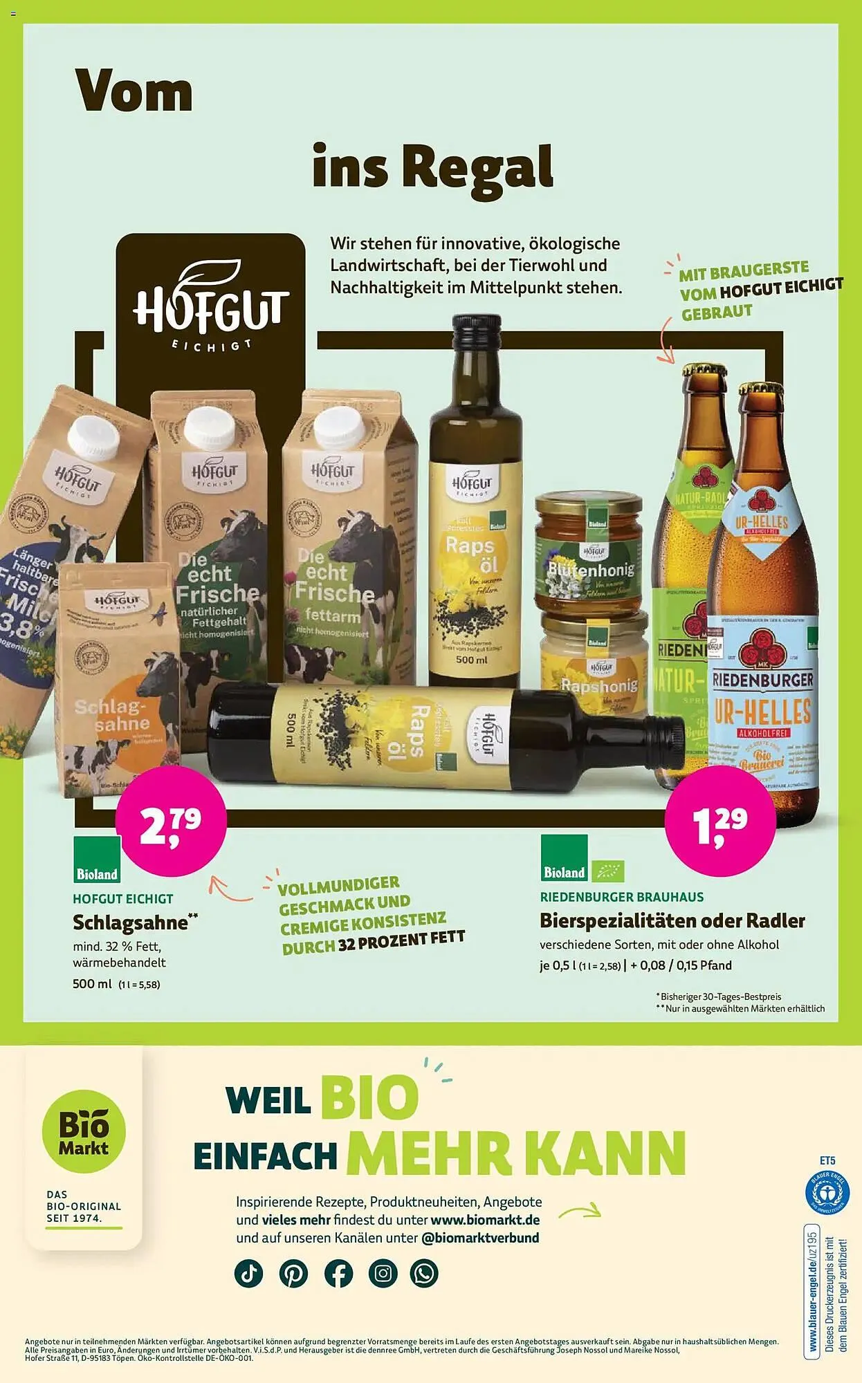 Biomarkt Prospekt von 14. Januar bis 27. Januar 2026 - Prospekt seite 14