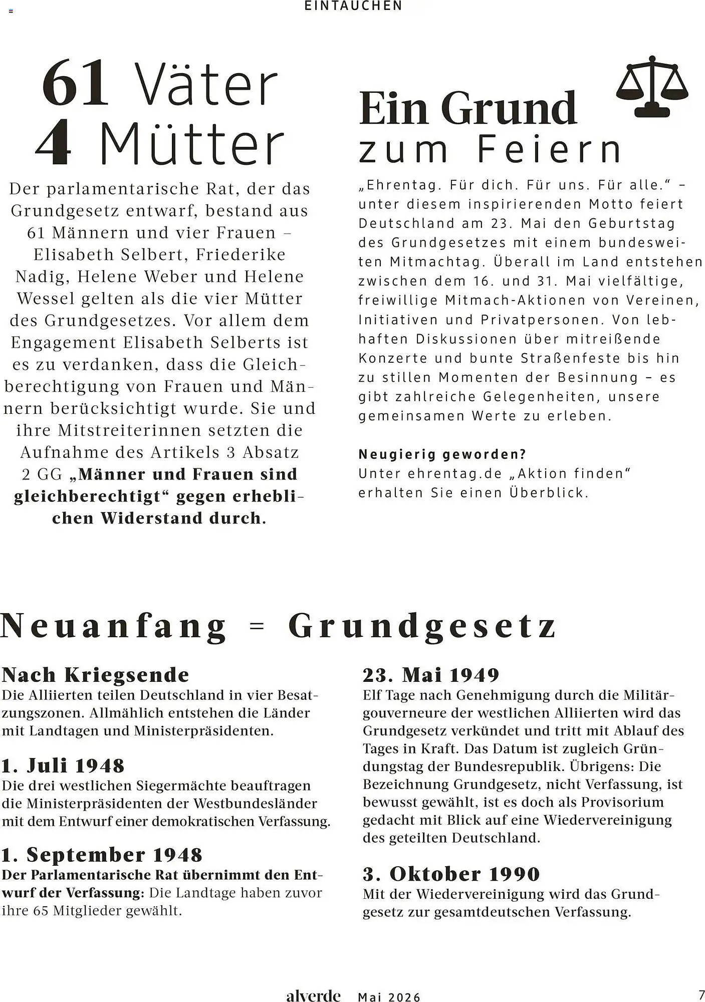 Dm drogerie Magazin von 1. Mai bis 31. Mai 2026 - Prospekt seite 7