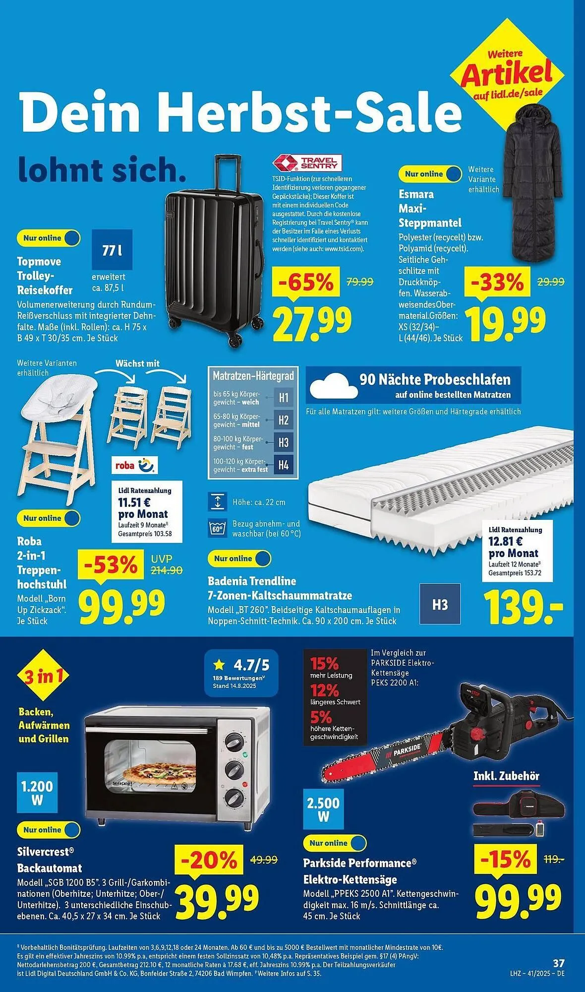 Lidl Prospekt von 6. Oktober bis 11. Oktober 2025 - Prospekt seite 5
