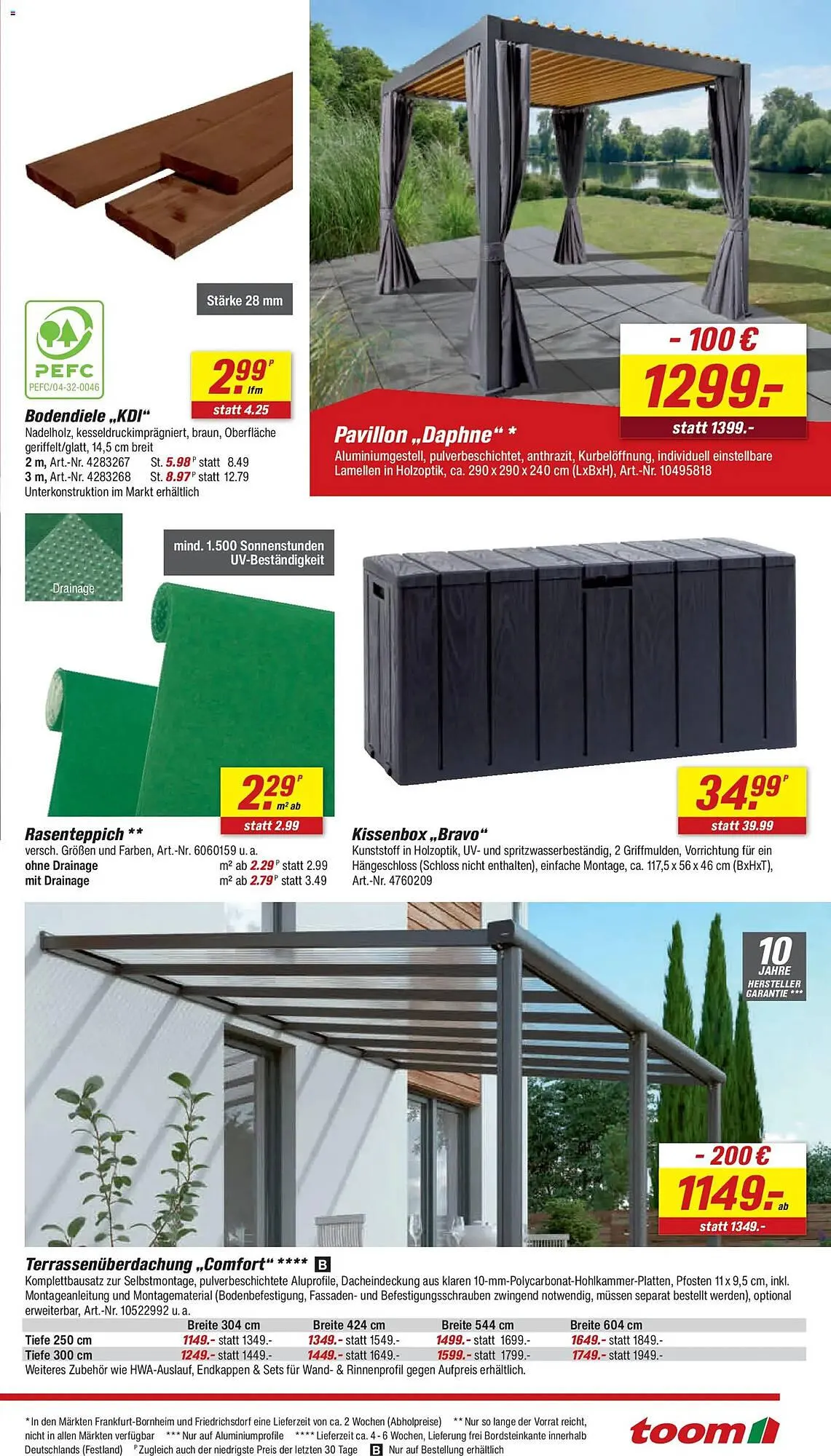 Toom Baumarkt Prospekt von 4. April bis 10. April 2026 - Prospekt seite 15