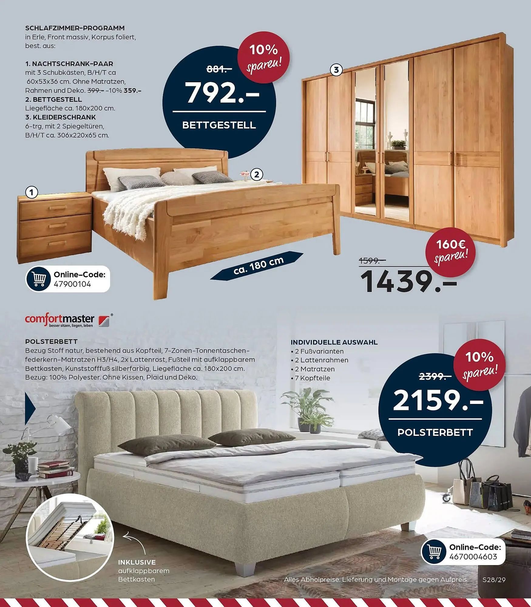 Kabs Polsterwelt Prospekt von 26. Dezember bis 12. Januar 2026 - Prospekt seite 29