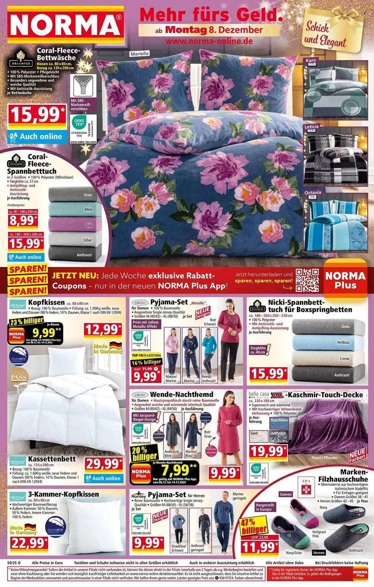 Norma Prospekt von 8. Dezember bis 14. Dezember 2025 - Prospekt seite 1