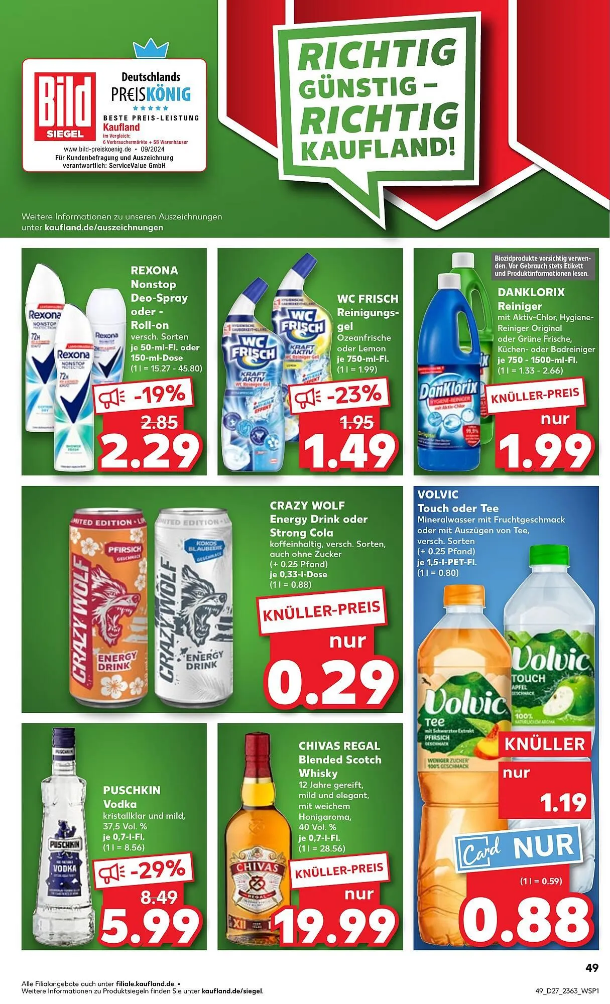 Kaufland Prospekt von 3. Juli bis 9. Juli 2025 - Prospekt seite 49