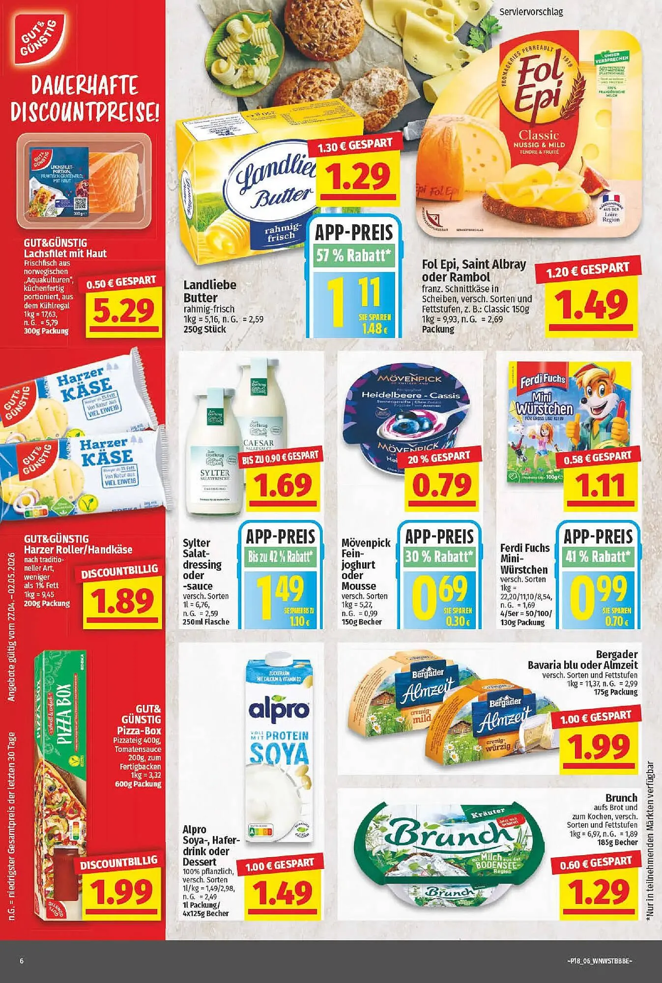NP Discount Prospekt von 26. April bis 2. Mai 2026 - Prospekt seite 6
