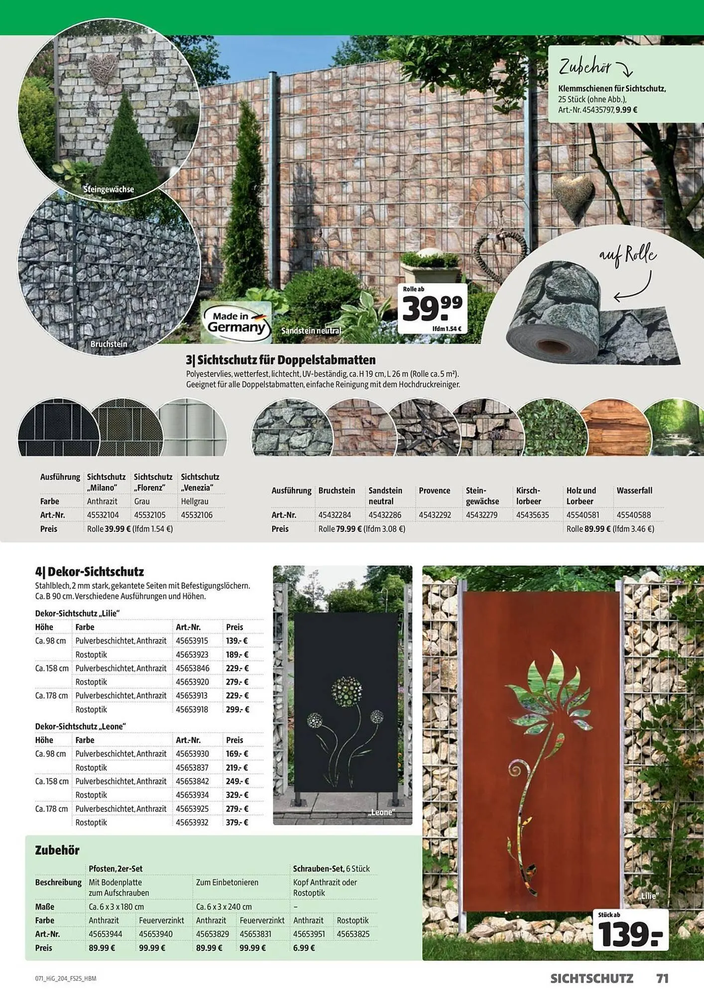 Hagebau Prospekt von 19. September bis 31. Dezember 2025 - Prospekt seite 71