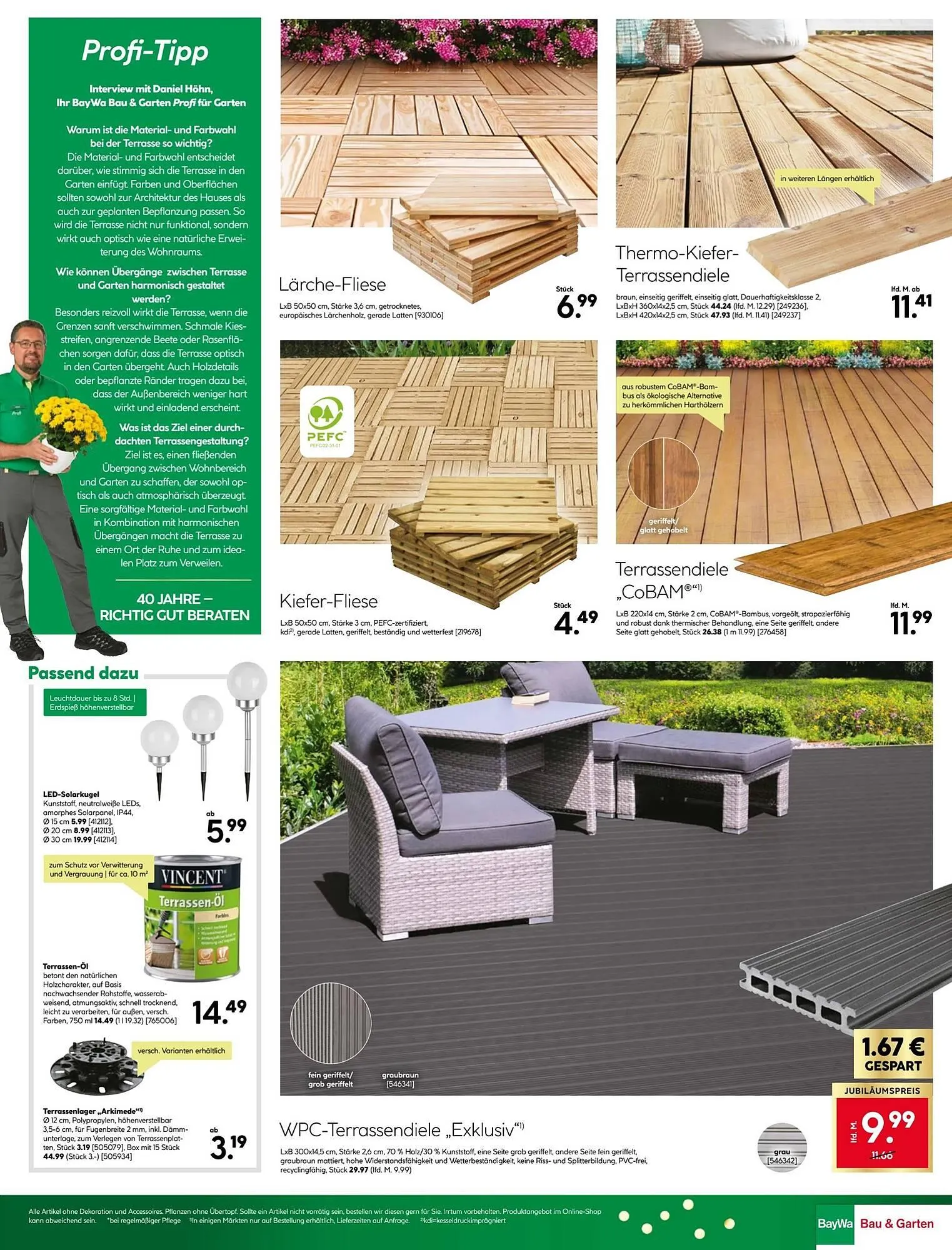 BayWa Bau & Garten Prospekt von 30. März bis 5. April 2026 - Prospekt seite 21
