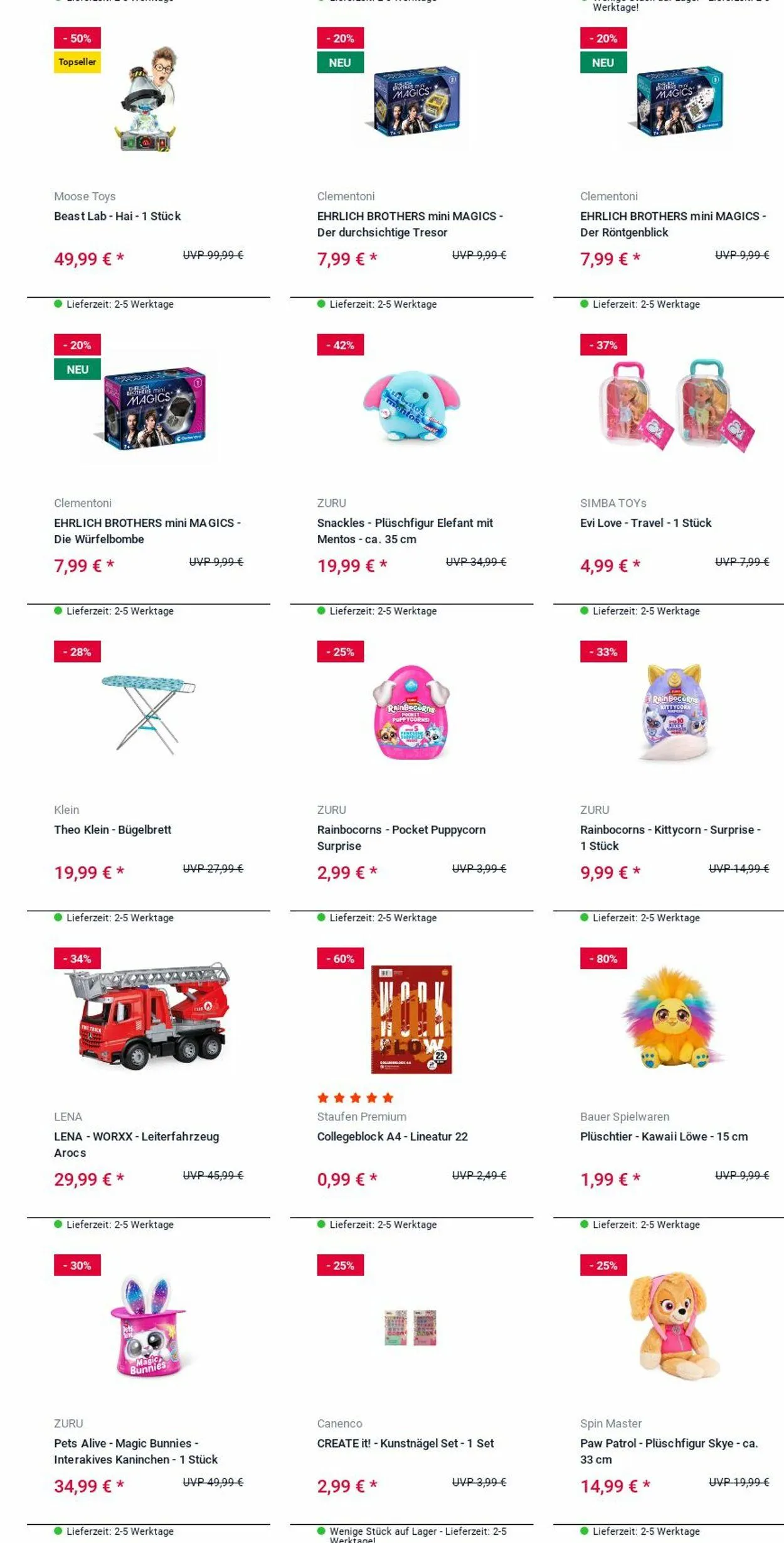 ROFU Kinderland Aktueller Prospekt von 28. Juli bis 6. August 2025 - Prospekt seite 33