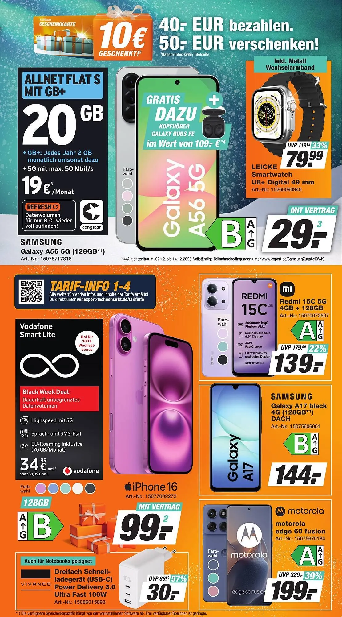 Expert Technomarkt Prospekt von 7. Dezember bis 13. Dezember 2025 - Prospekt seite 7