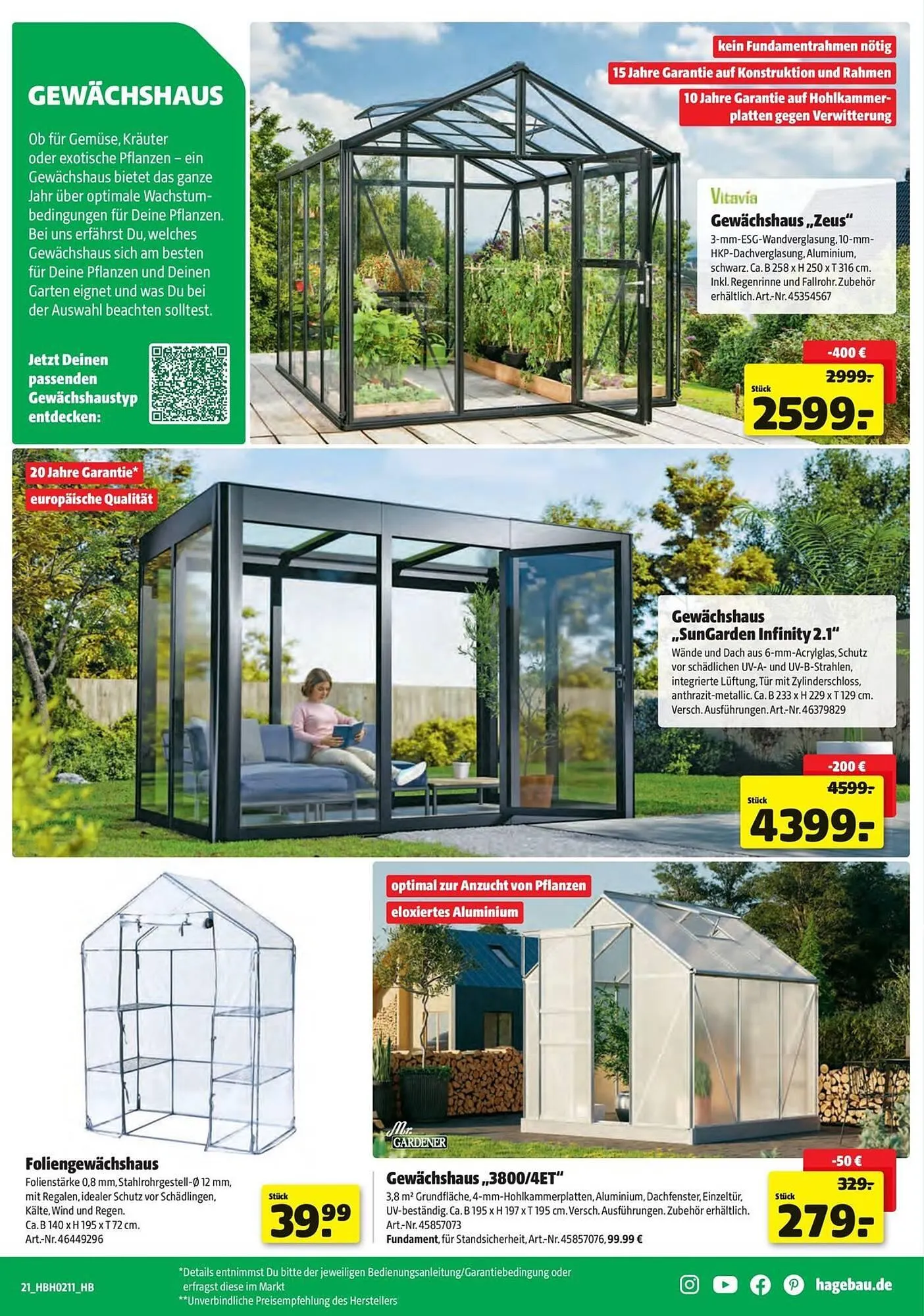 Hagebau Prospekt von 12. März bis 11. April 2026 - Prospekt seite 21