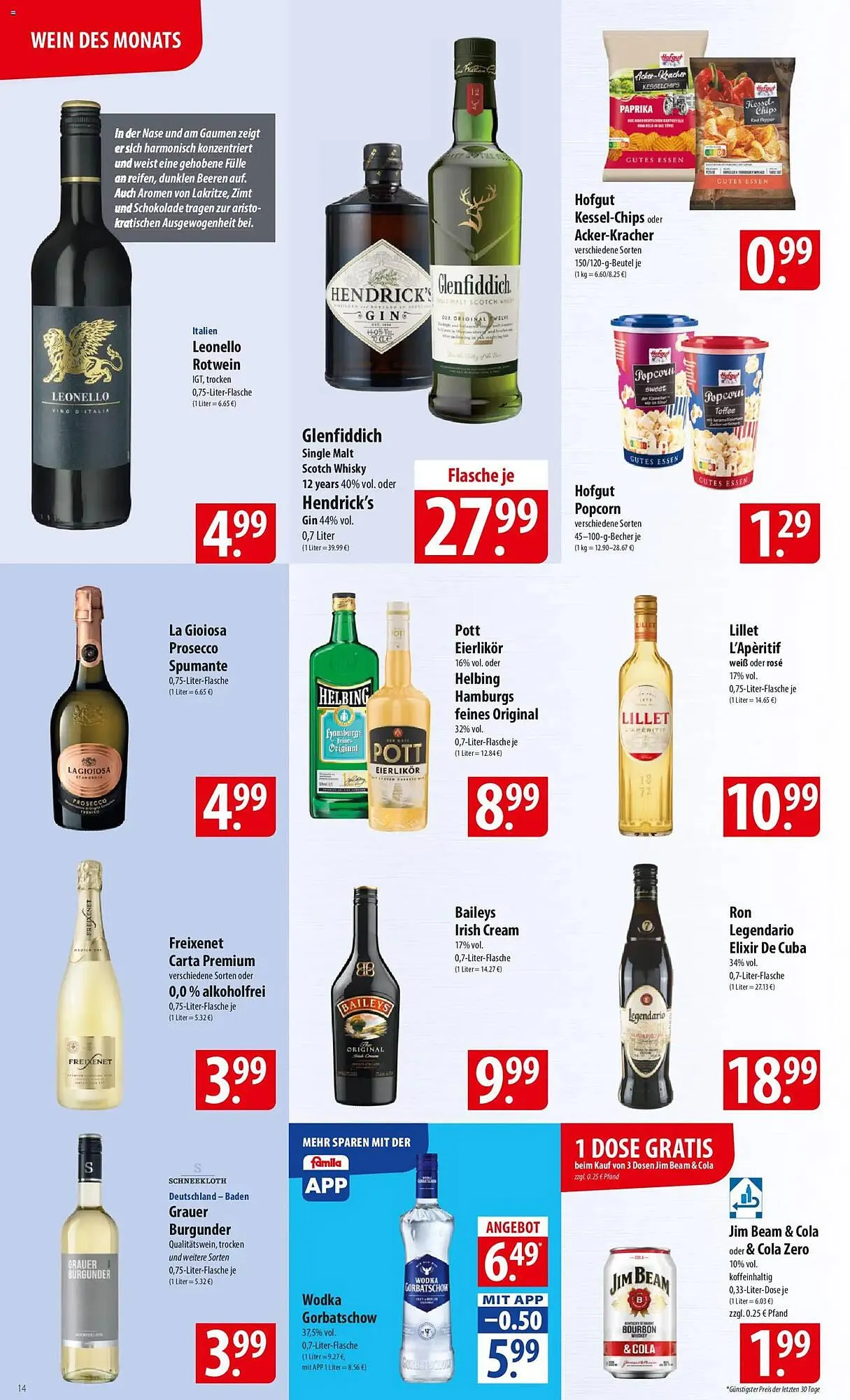 Famila Nord Ost Prospekt von 3. November bis 8. November 2025 - Prospekt seite 14