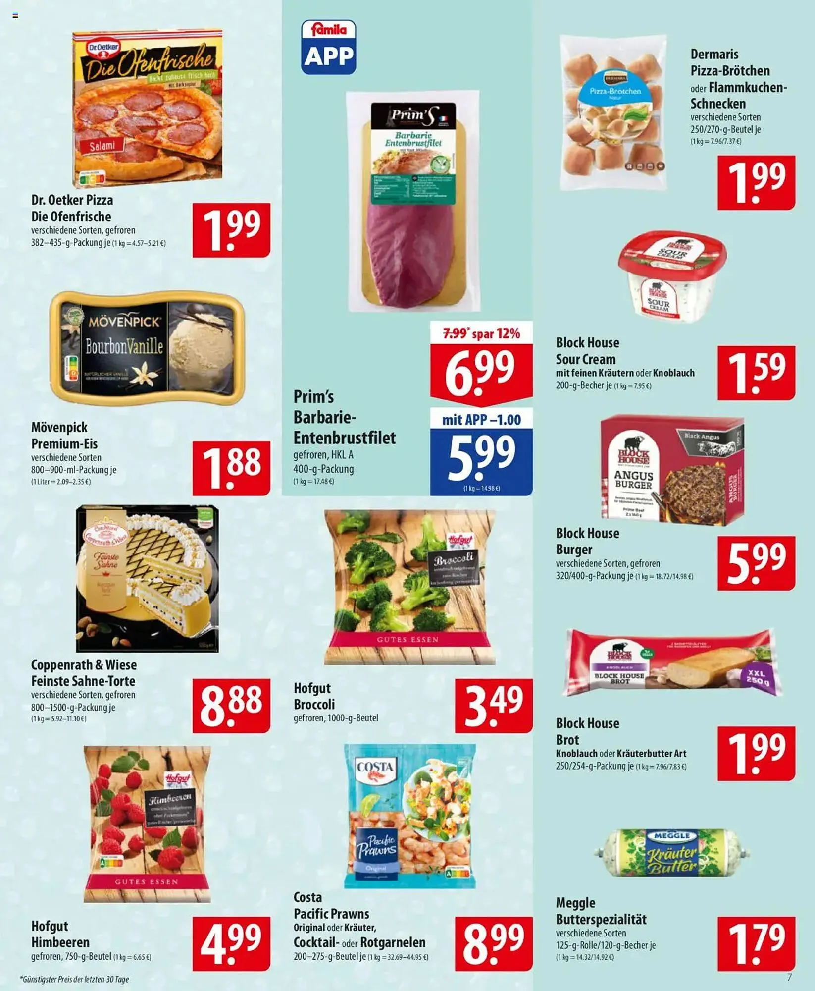 Famila Nord Ost Prospekt von 14. April bis 19. April 2025 - Prospekt seite 7