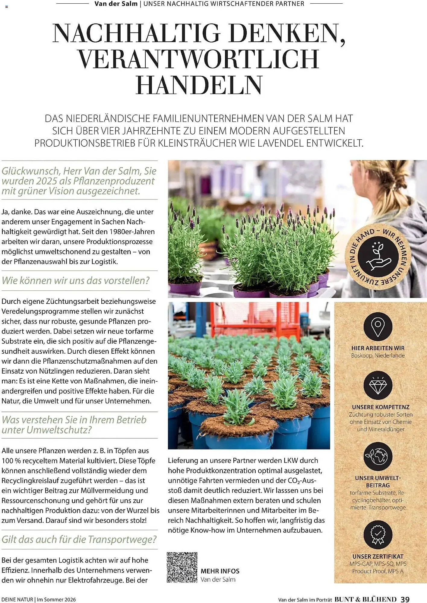 Dehner Prospekt von 17. April bis 31. August 2026 - Prospekt seite 39