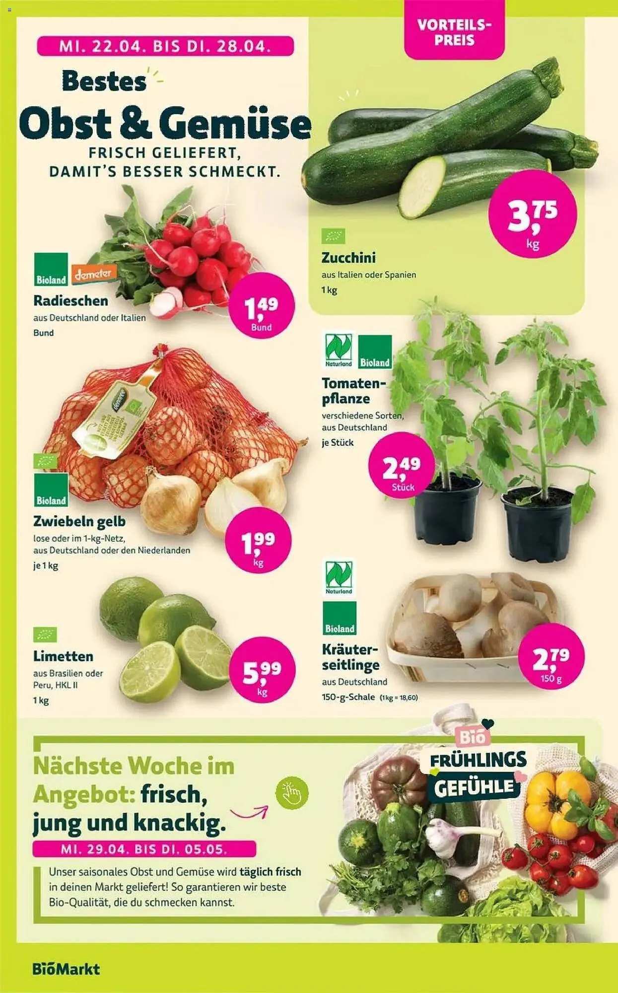Biomarkt Prospekt von 22. April bis 5. Mai 2026 - Prospekt seite 2