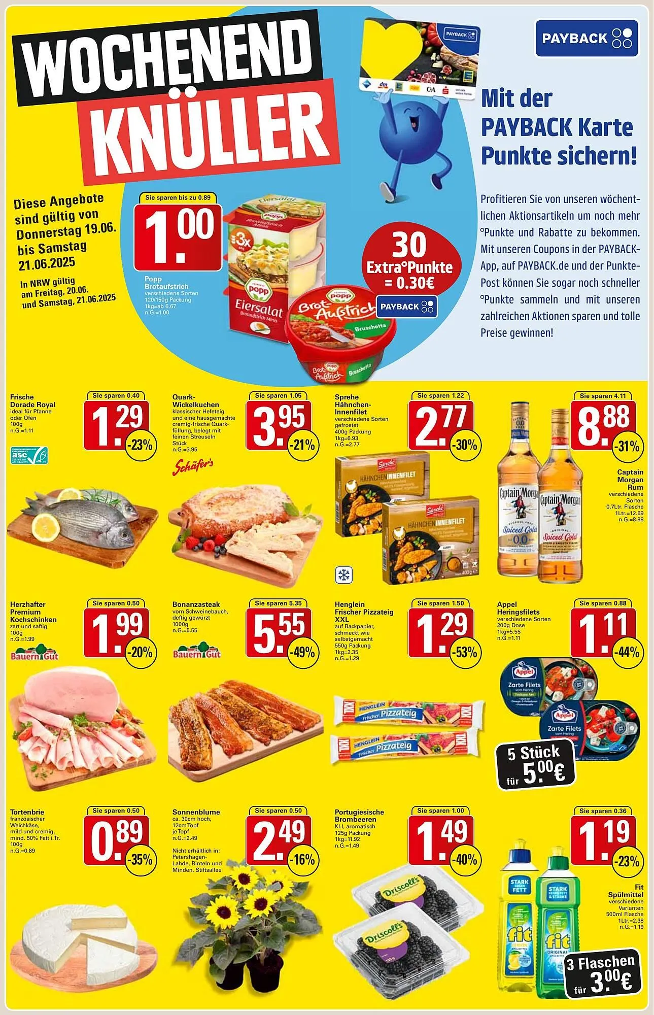 WEZ Prospekt von 16. Juni bis 21. Juni 2025 - Prospekt seite 15