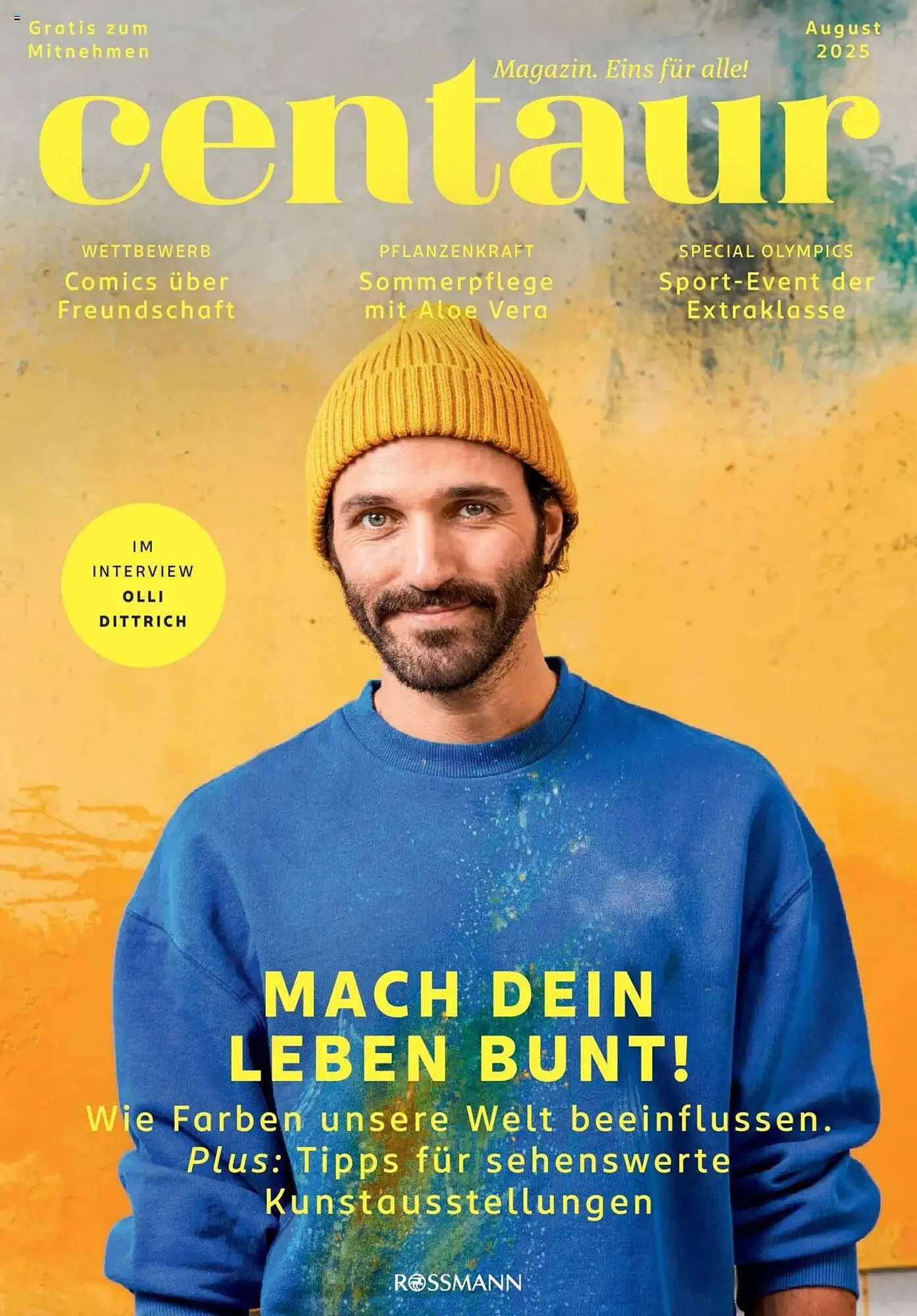 Rossmann Prospekt von 1. August bis 31. August 2025 - Prospekt seite 1