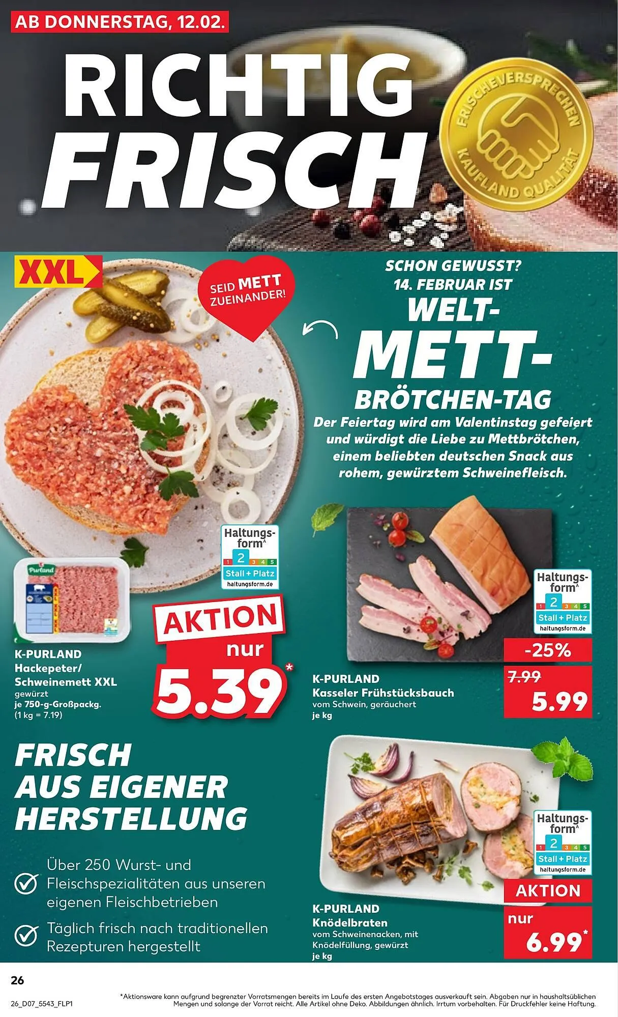 Kaufland Prospekt von 16. Februar bis 18. Februar 2026 - Prospekt seite 26