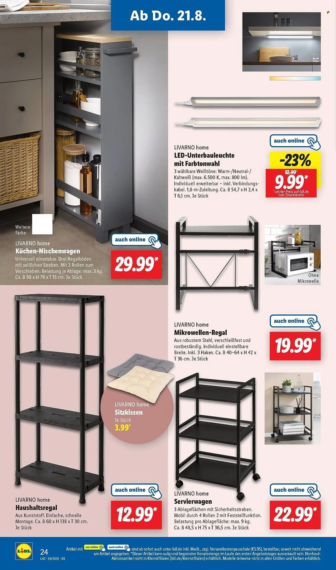 Lidl Prospekt von 18. August bis 23. August 2025 - Prospekt seite 20