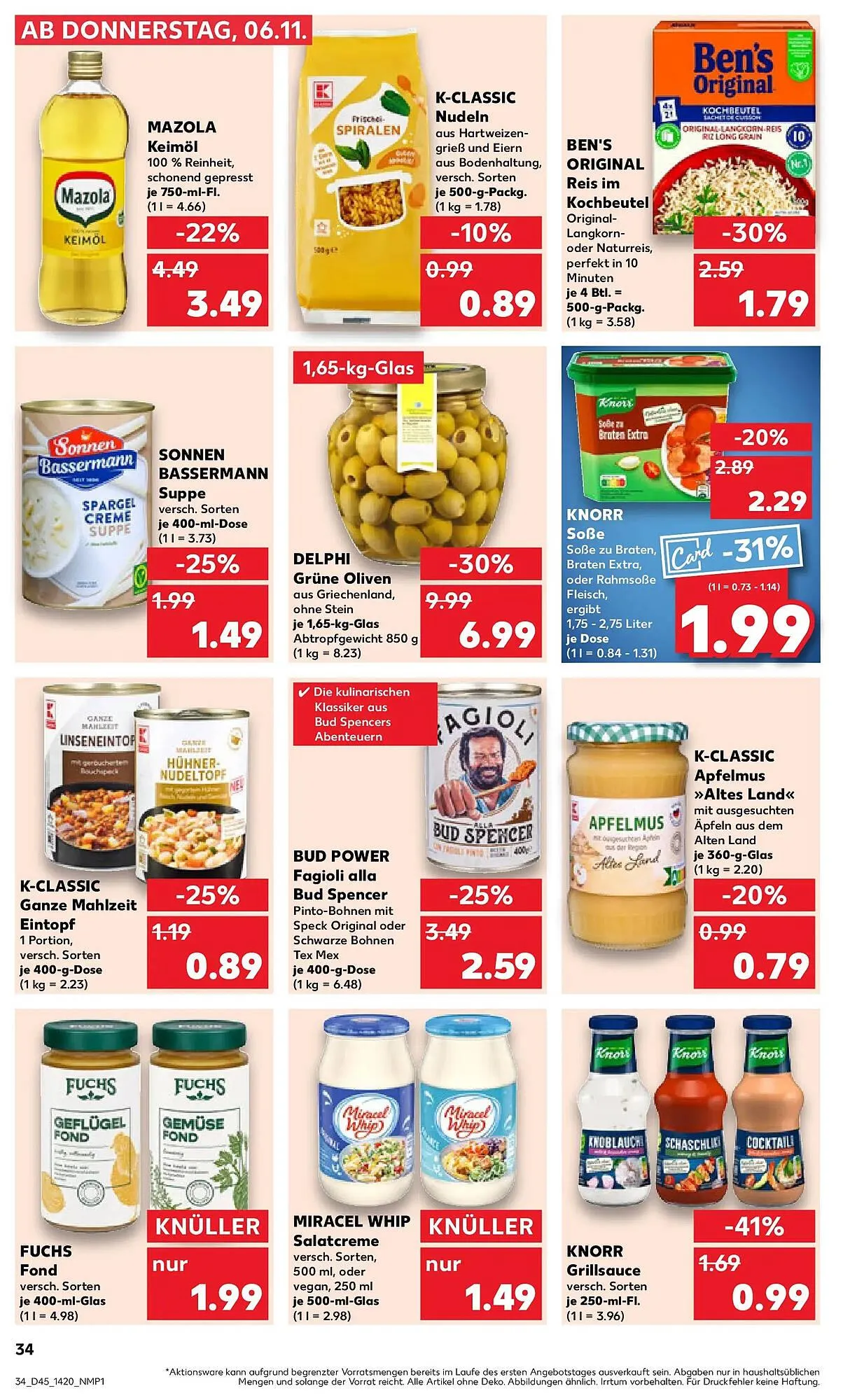 Kaufland Prospekt von 9. November bis 12. November 2025 - Prospekt seite 34