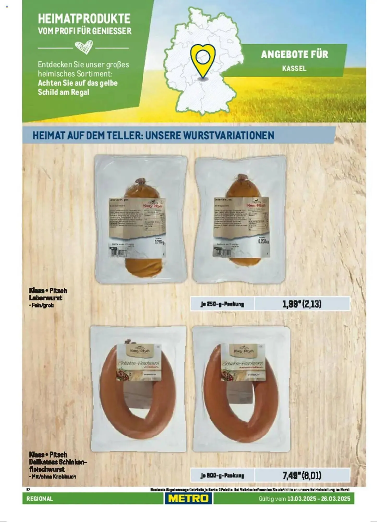 METRO Prospekt von 13. März bis 26. März 2025 - Prospekt seite 4