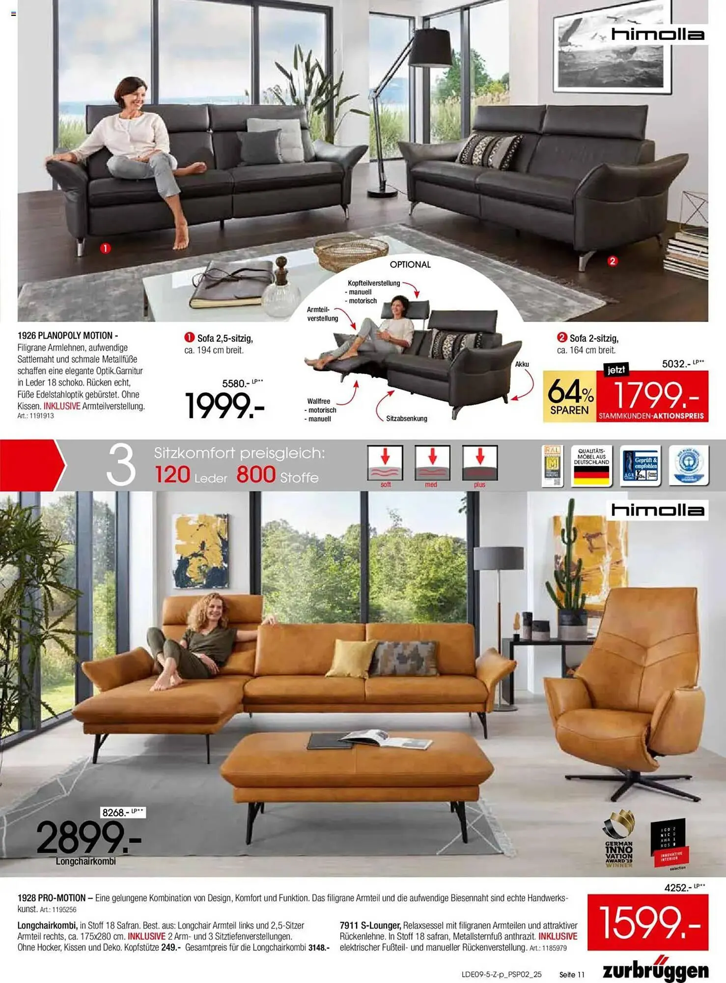 Zurbrüggen Prospekt von 20. September bis 18. Oktober 2025 - Prospekt seite 11