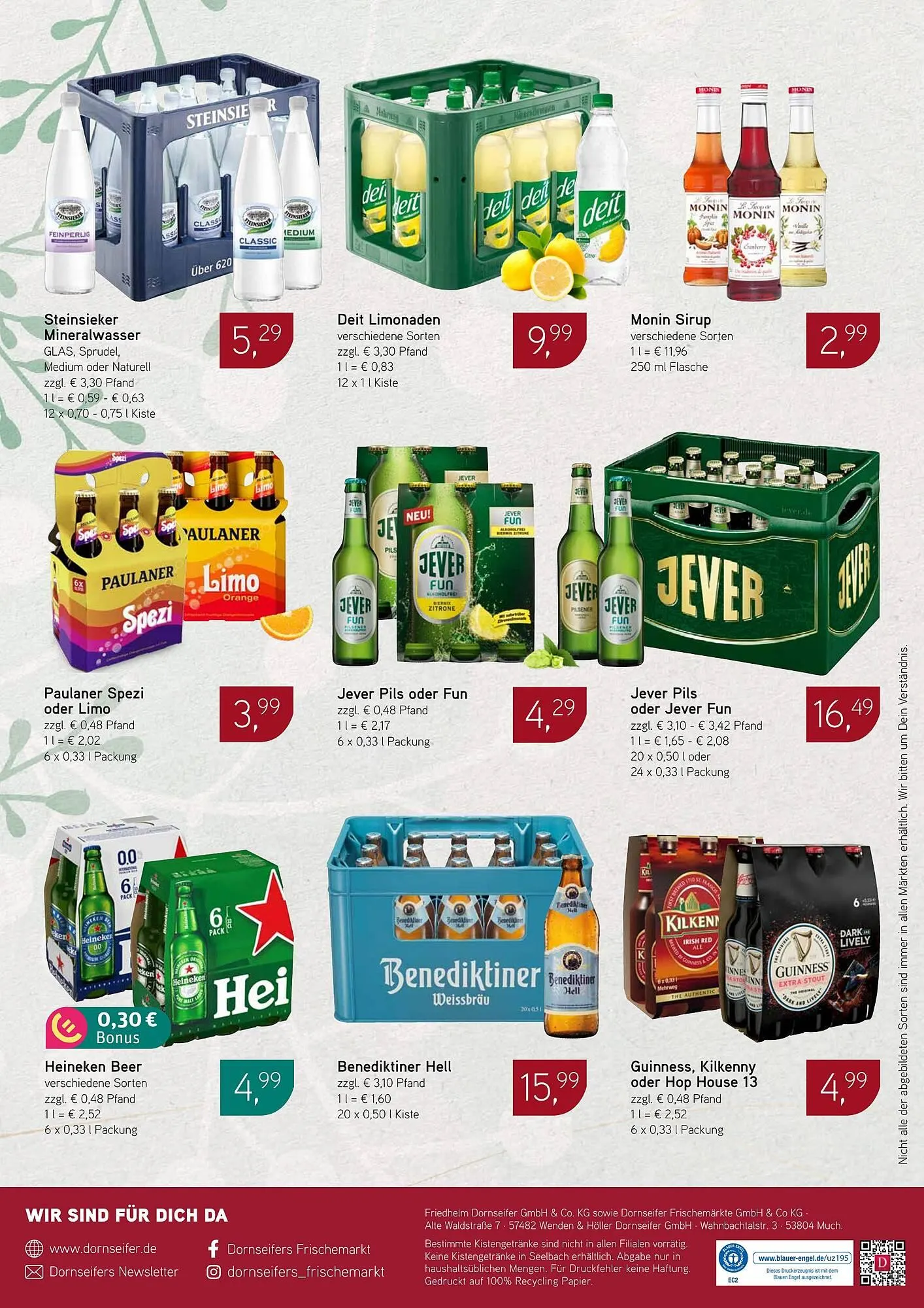 Dornseifer Prospekt von 19. Januar bis 24. Januar 2026 - Prospekt seite 16