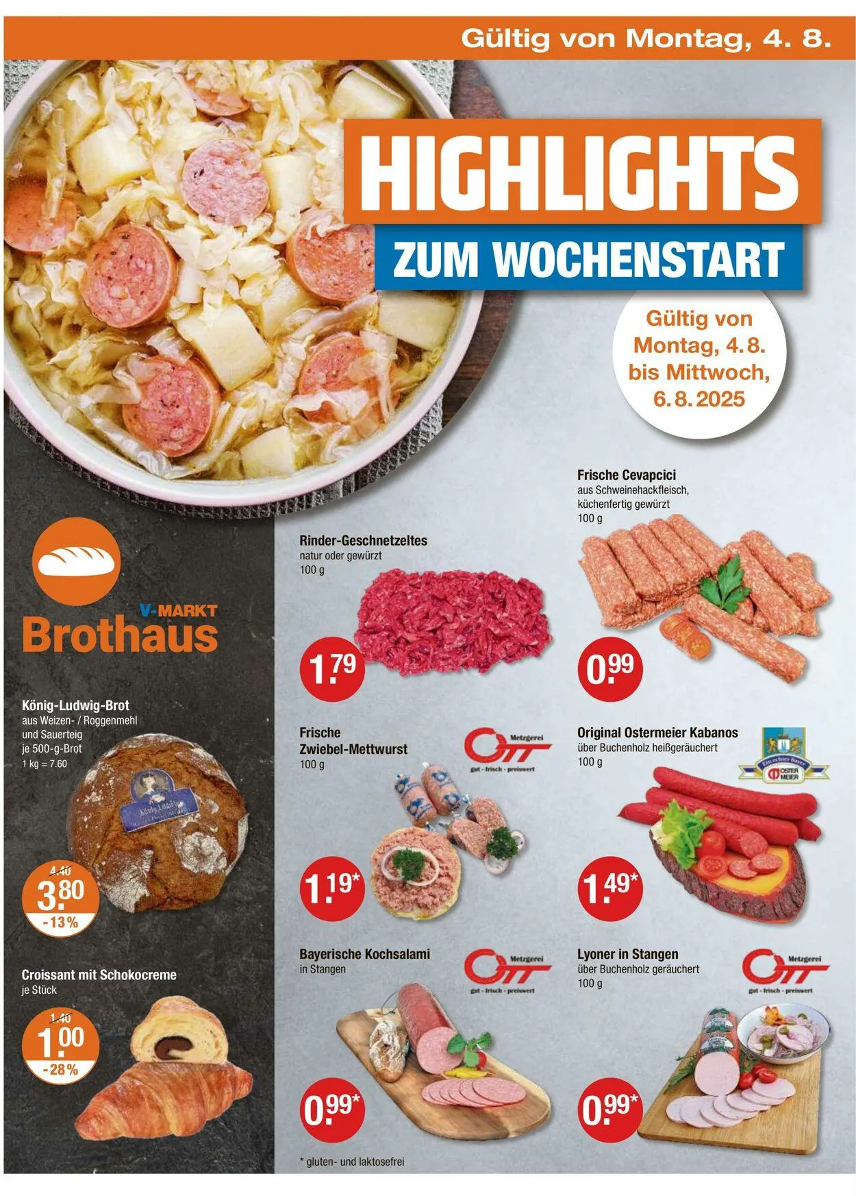 V-Markt Aktueller Prospekt von 31. Juli bis 6. August 2025 - Prospekt seite 18