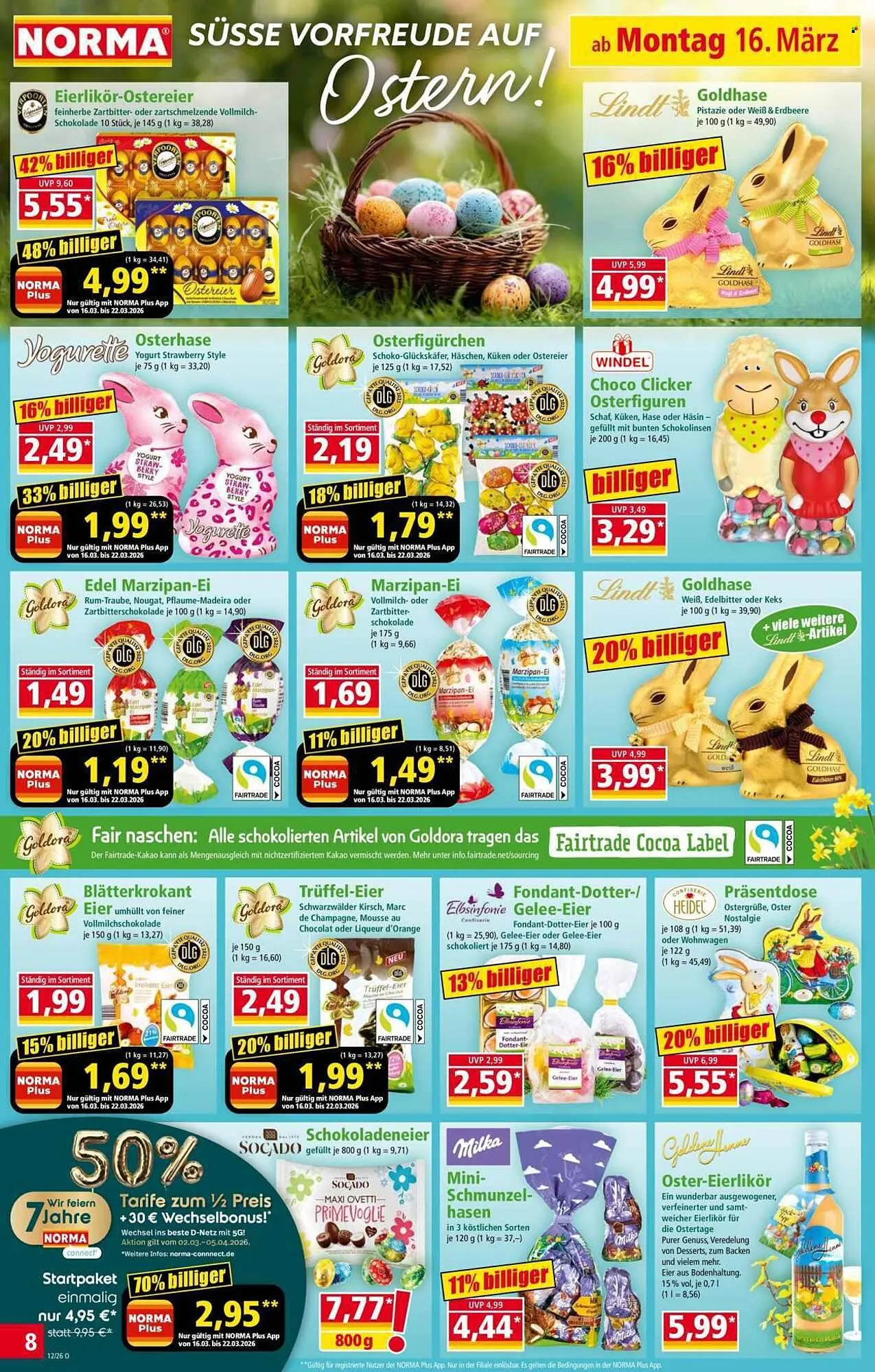 Norma Prospekt von 16. März bis 22. März 2026 - Prospekt seite 8
